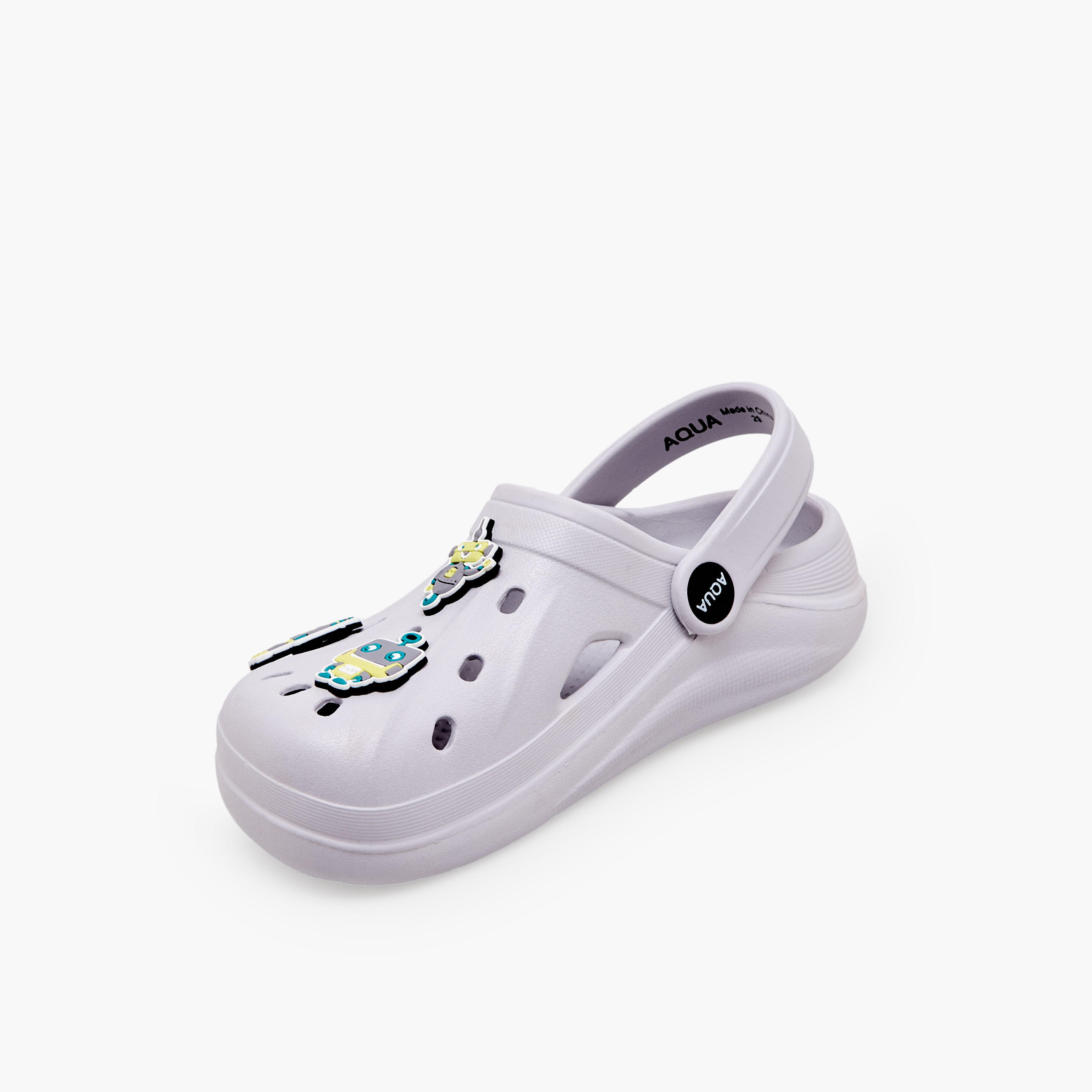 حذاء كلوج بزينة روبوت للأولاد من أكوا-boys-shoes-sandals-image-4