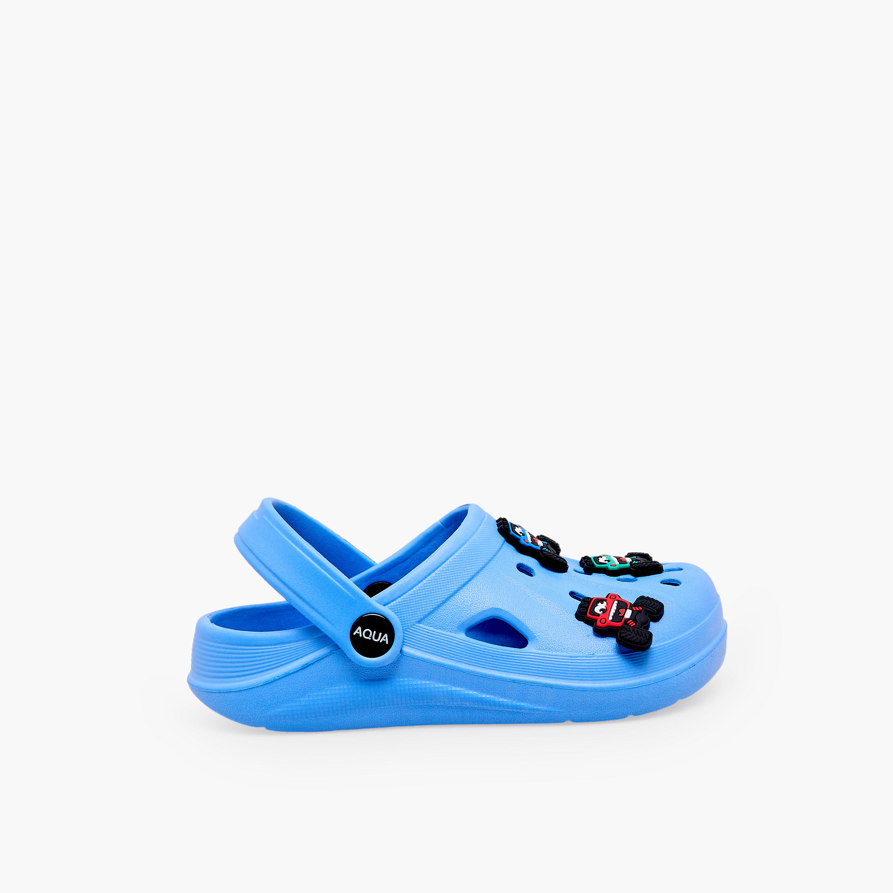 Aqua Boys Truck Jibbitz Clogs-boys-shoes-sandals-image-3