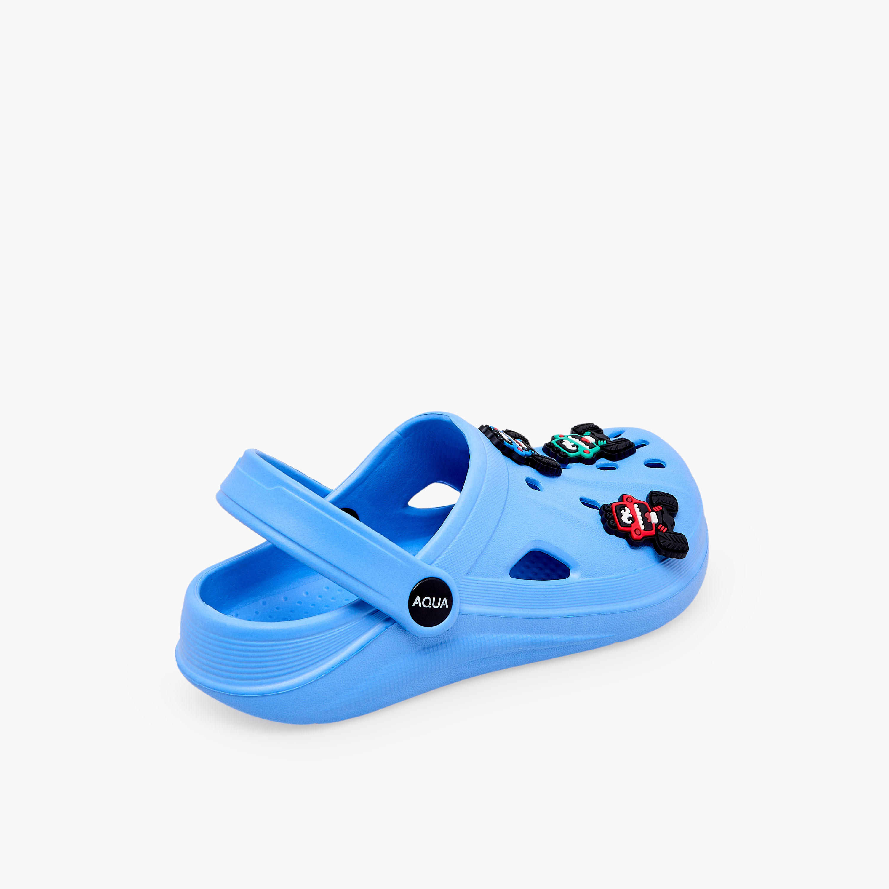 Aqua Boys Truck Jibbitz Clogs-boys-shoes-sandals-image-6