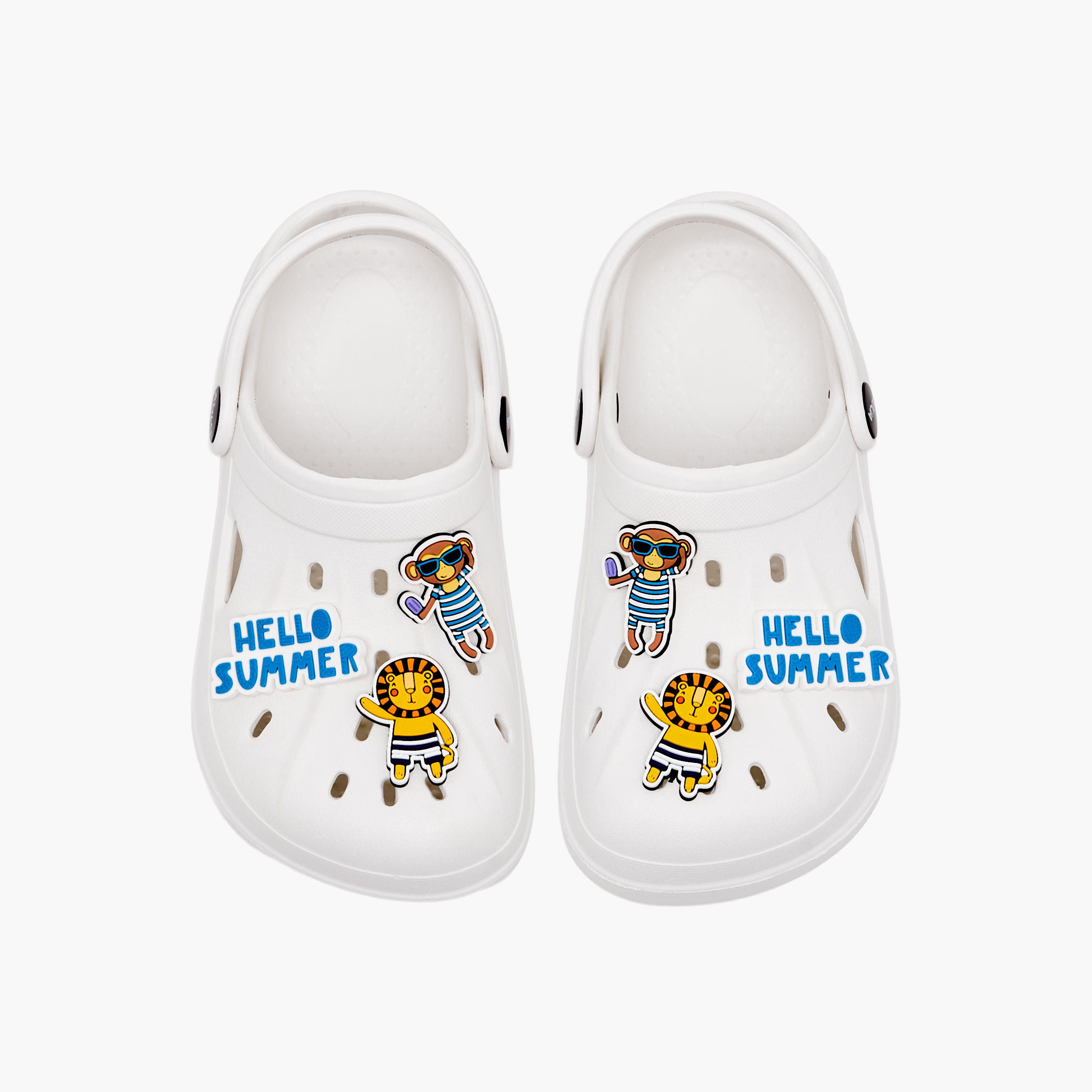 صندل كلوج بزينة سفاري للأولاد من أكوا-boys-shoes-sandals-image-1