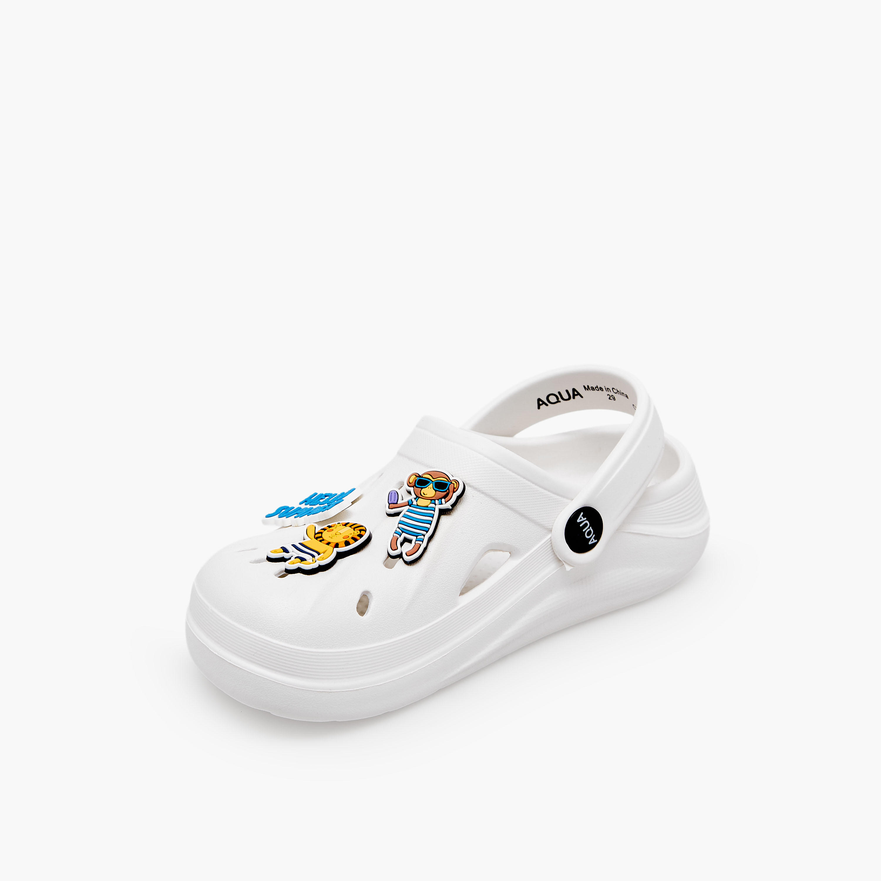 صندل كلوج بزينة سفاري للأولاد من أكوا-boys-shoes-sandals-image-4