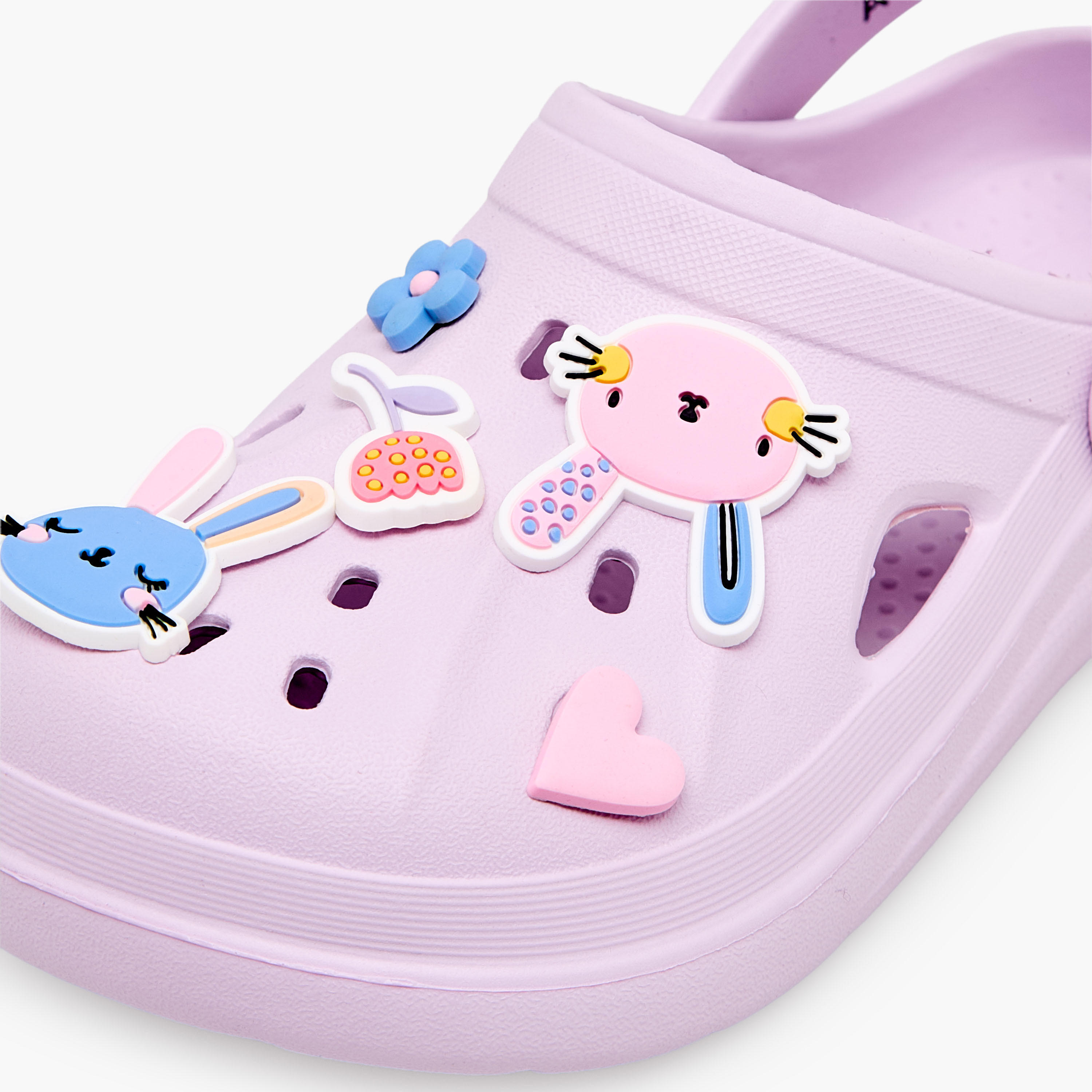 Aqua Girls Applique Detail Clogs-girls-shoes-sandals-image-7
