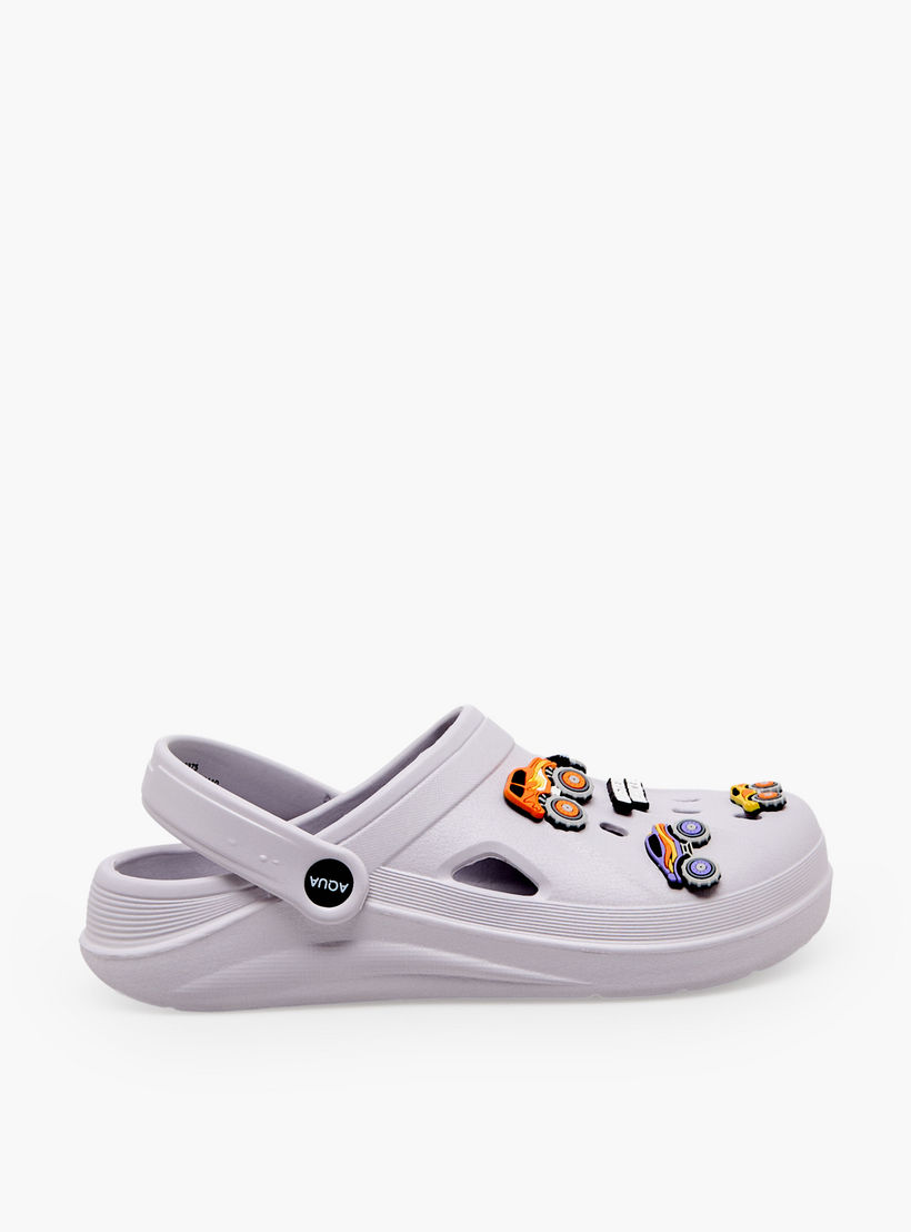 Aqua Boys Monster Trucks Jibbitz Clogs-boys-shoes-sandals-image-3