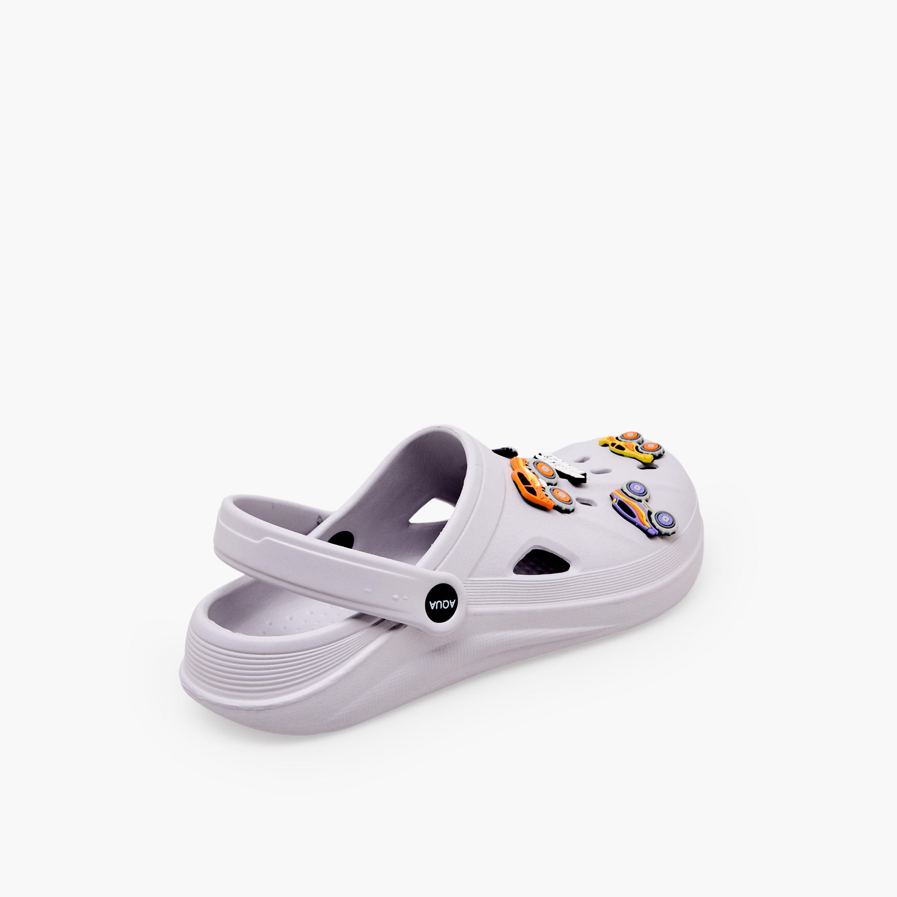 Aqua Boys Monster Trucks Jibbitz Clogs-boys-shoes-sandals-image-6