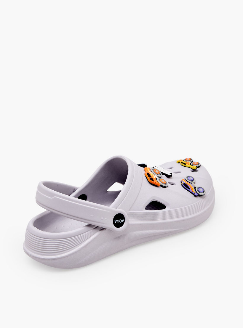 Aqua Boys Monster Trucks Jibbitz Clogs-boys-shoes-sandals-image-6