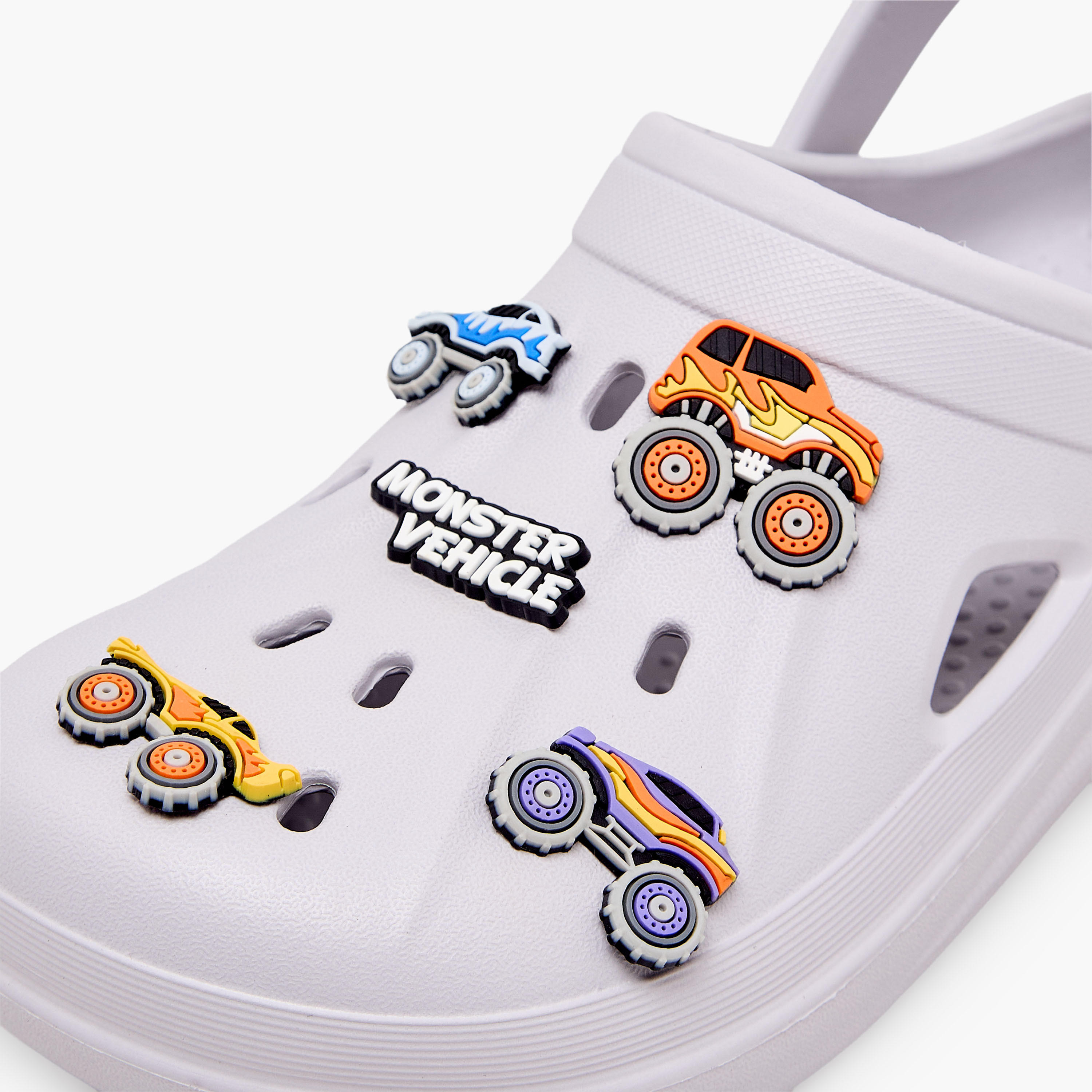 Aqua Boys Monster Trucks Jibbitz Clogs-boys-shoes-sandals-image-7