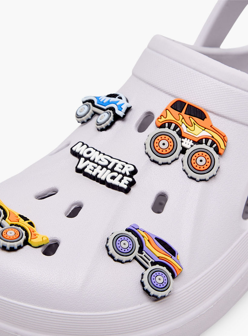 Aqua Boys Monster Trucks Jibbitz Clogs-boys-shoes-sandals-image-7
