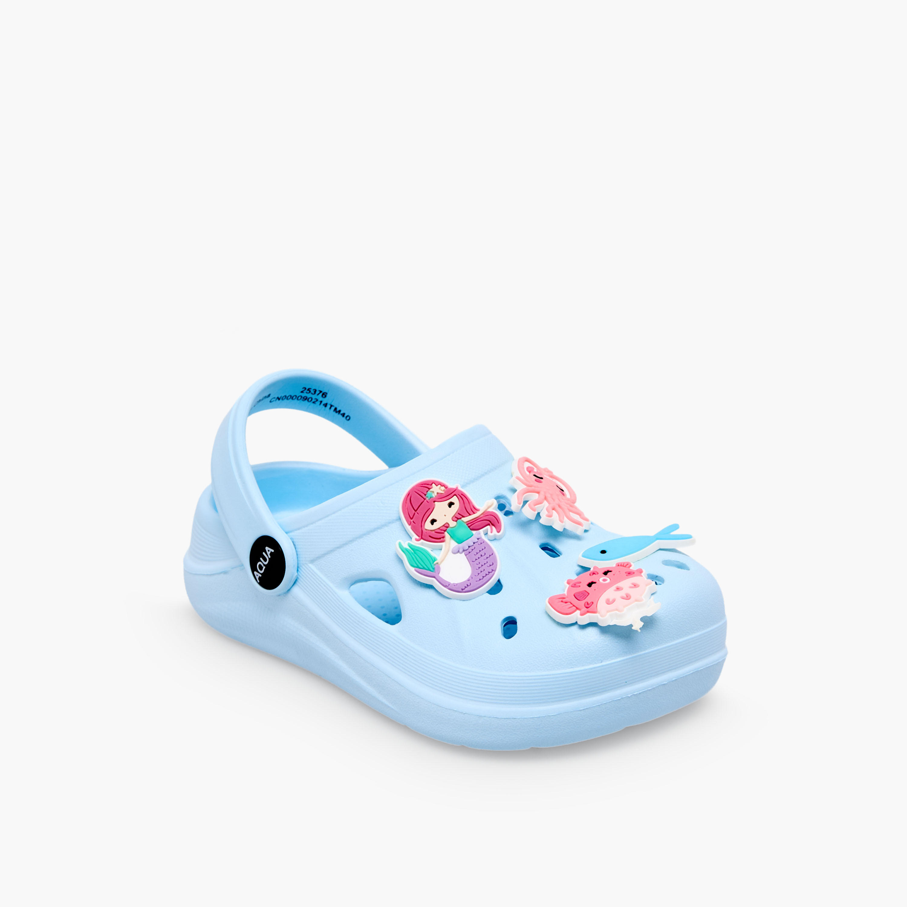 Aqua Girls Sea Creatures Jibbitz Clogs-girls-shoes-sandals-image-2
