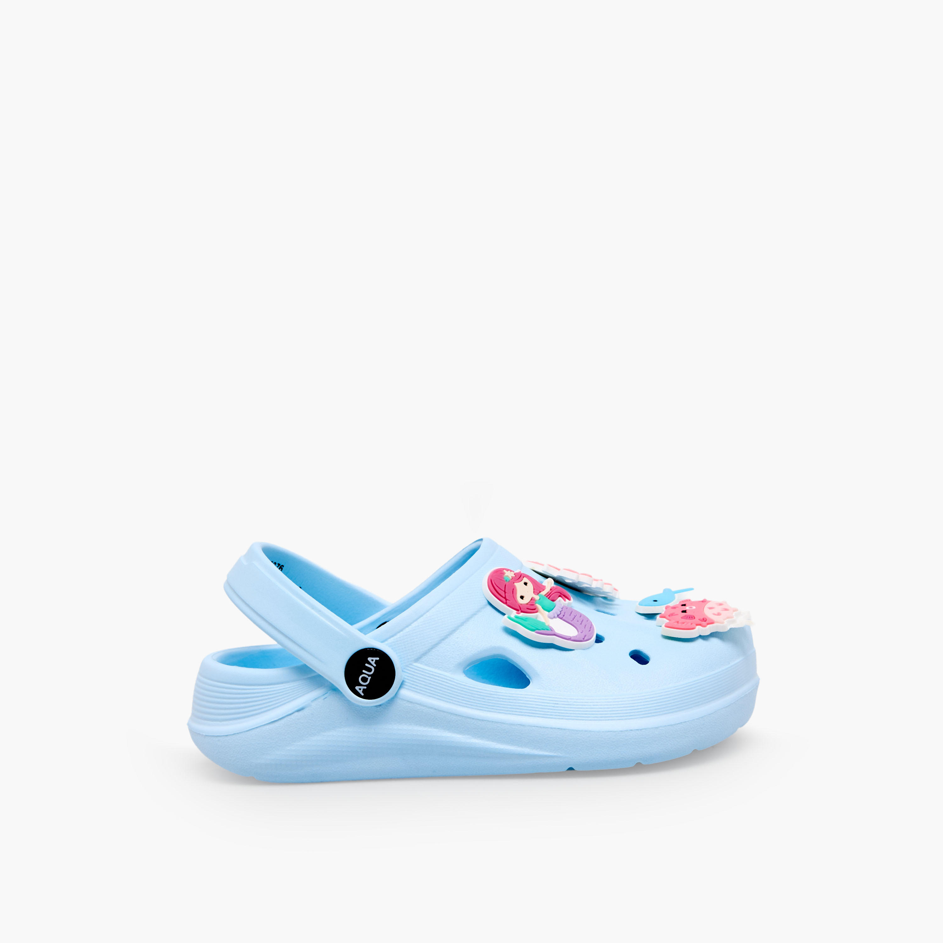 Aqua Girls Sea Creatures Jibbitz Clogs-girls-shoes-sandals-image-3