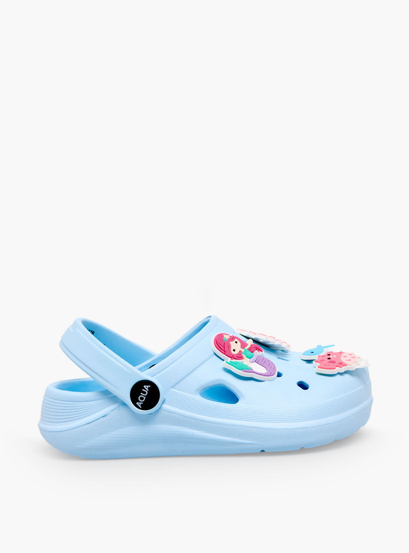 Aqua Girls Sea Creatures Jibbitz Clogs-girls-shoes-sandals-image-3