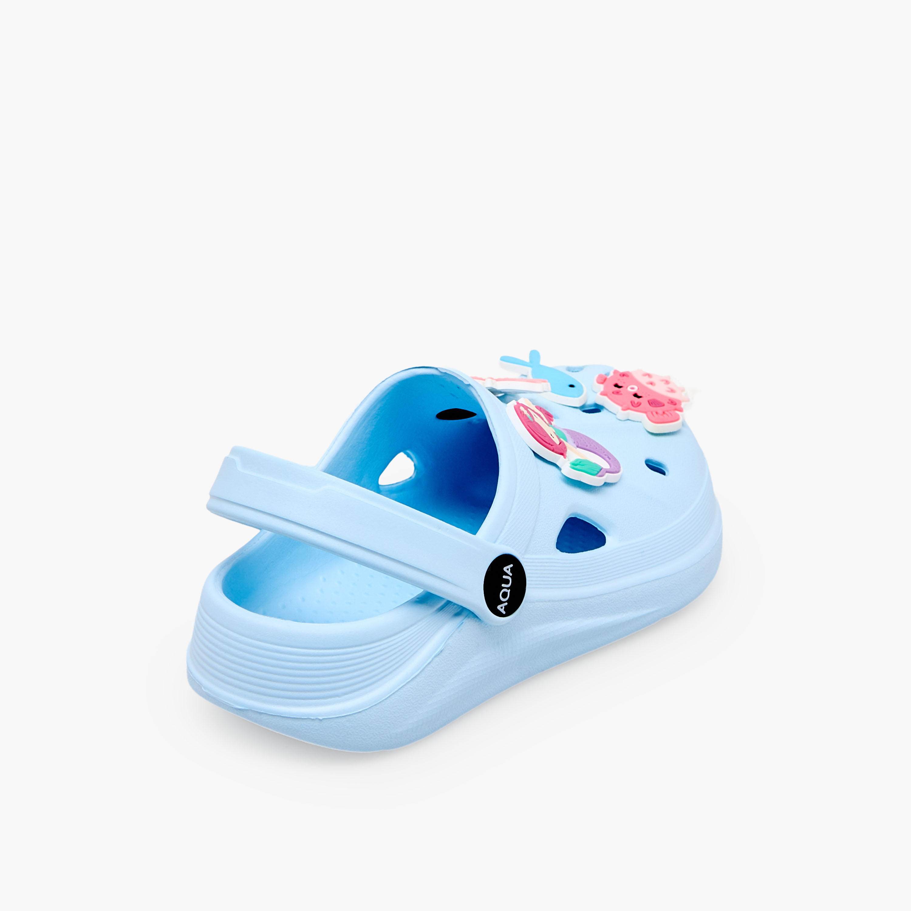 Aqua Girls Sea Creatures Jibbitz Clogs-girls-shoes-sandals-image-6