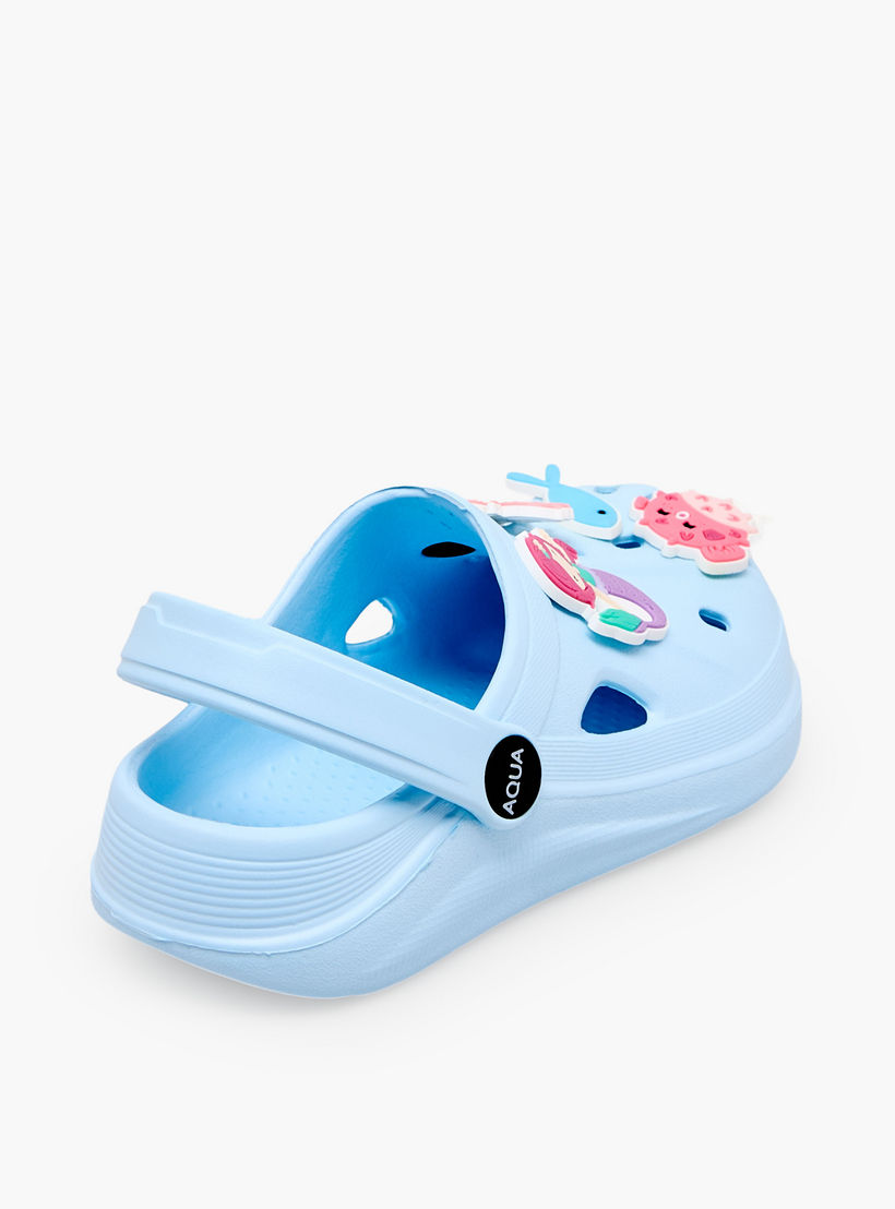 Aqua Girls Sea Creatures Jibbitz Clogs-girls-shoes-sandals-image-6