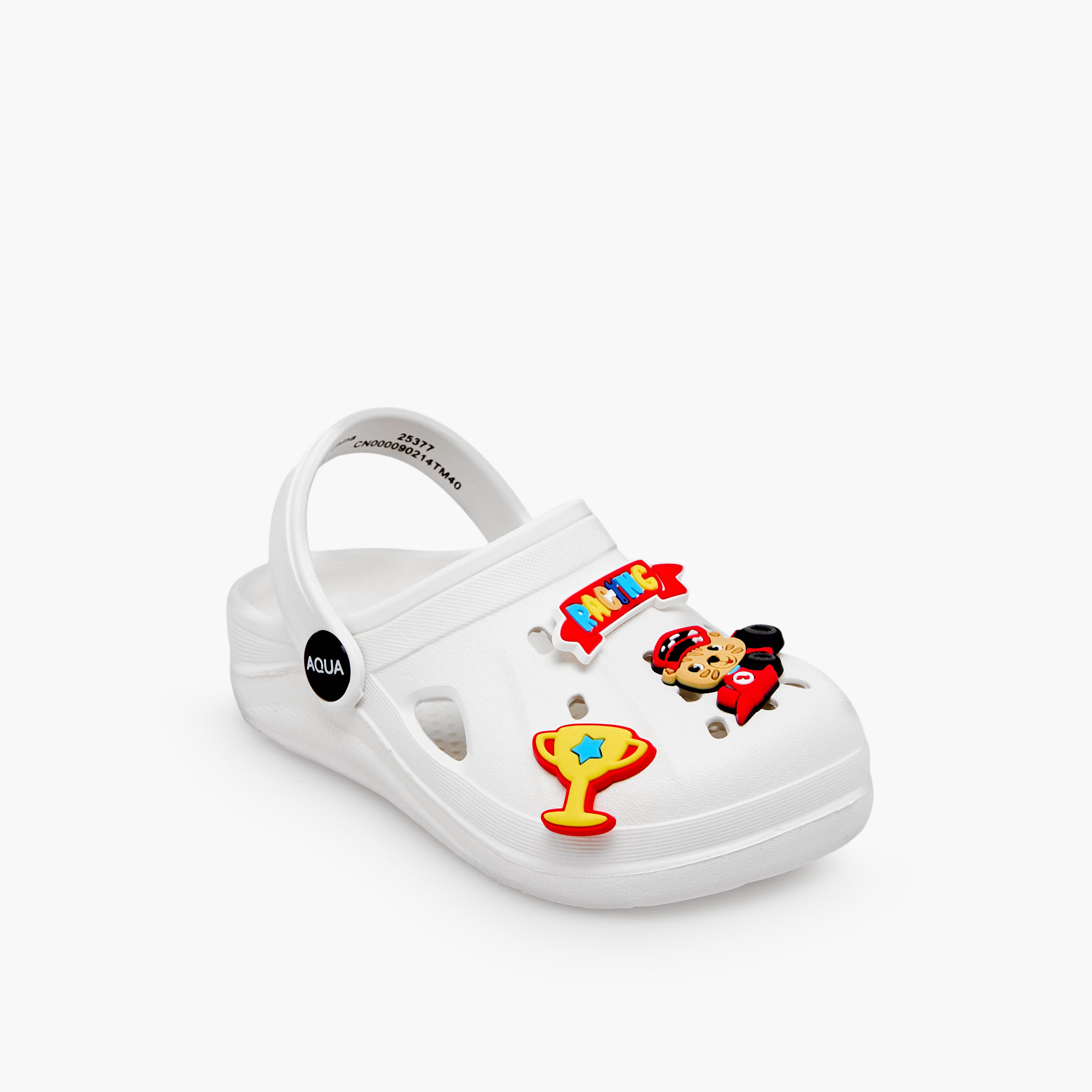 حذاء كلوج بزينة سباق للأولاد من أكوا-boys-shoes-sandals-image-2