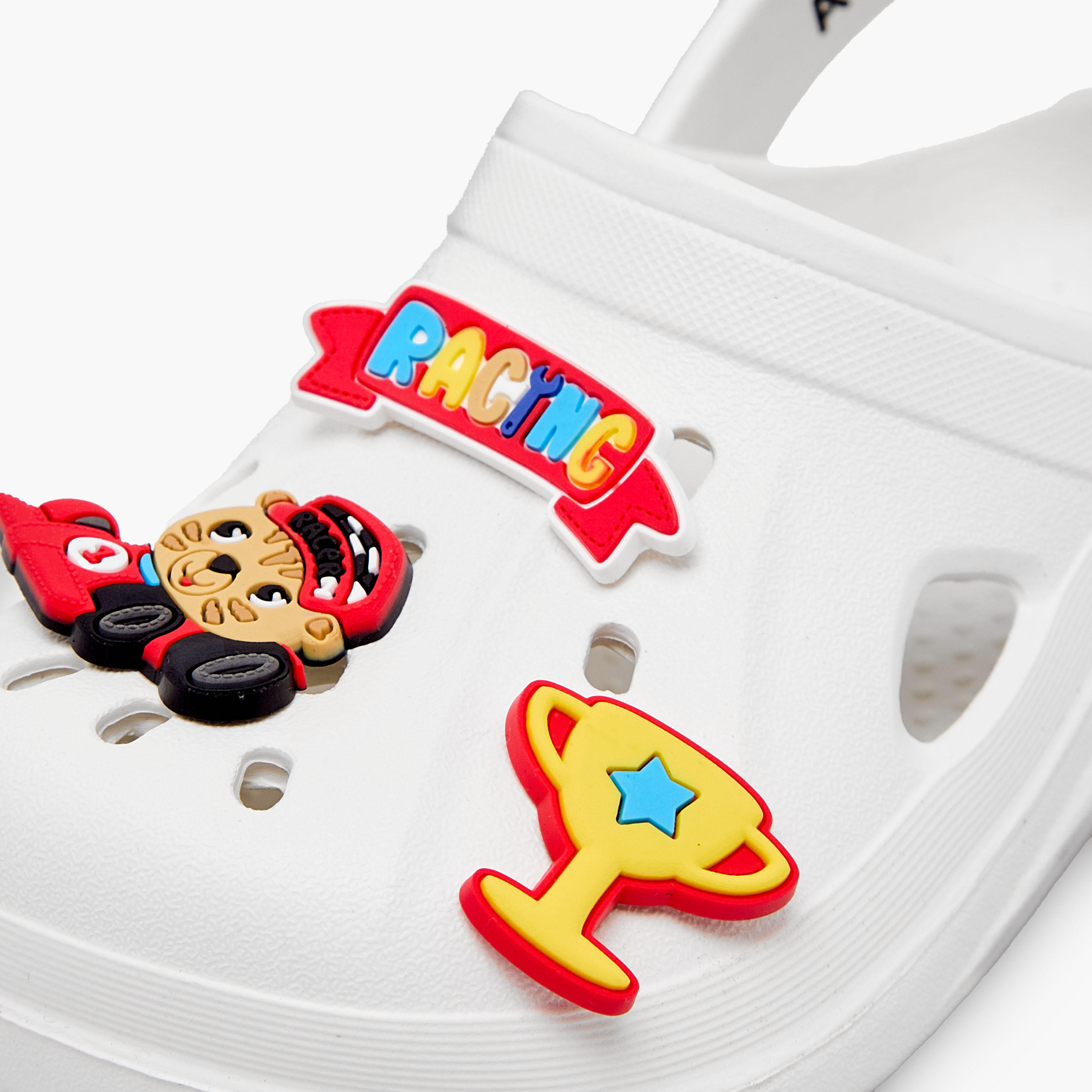 حذاء كلوج بزينة سباق للأولاد من أكوا-boys-shoes-sandals-image-7