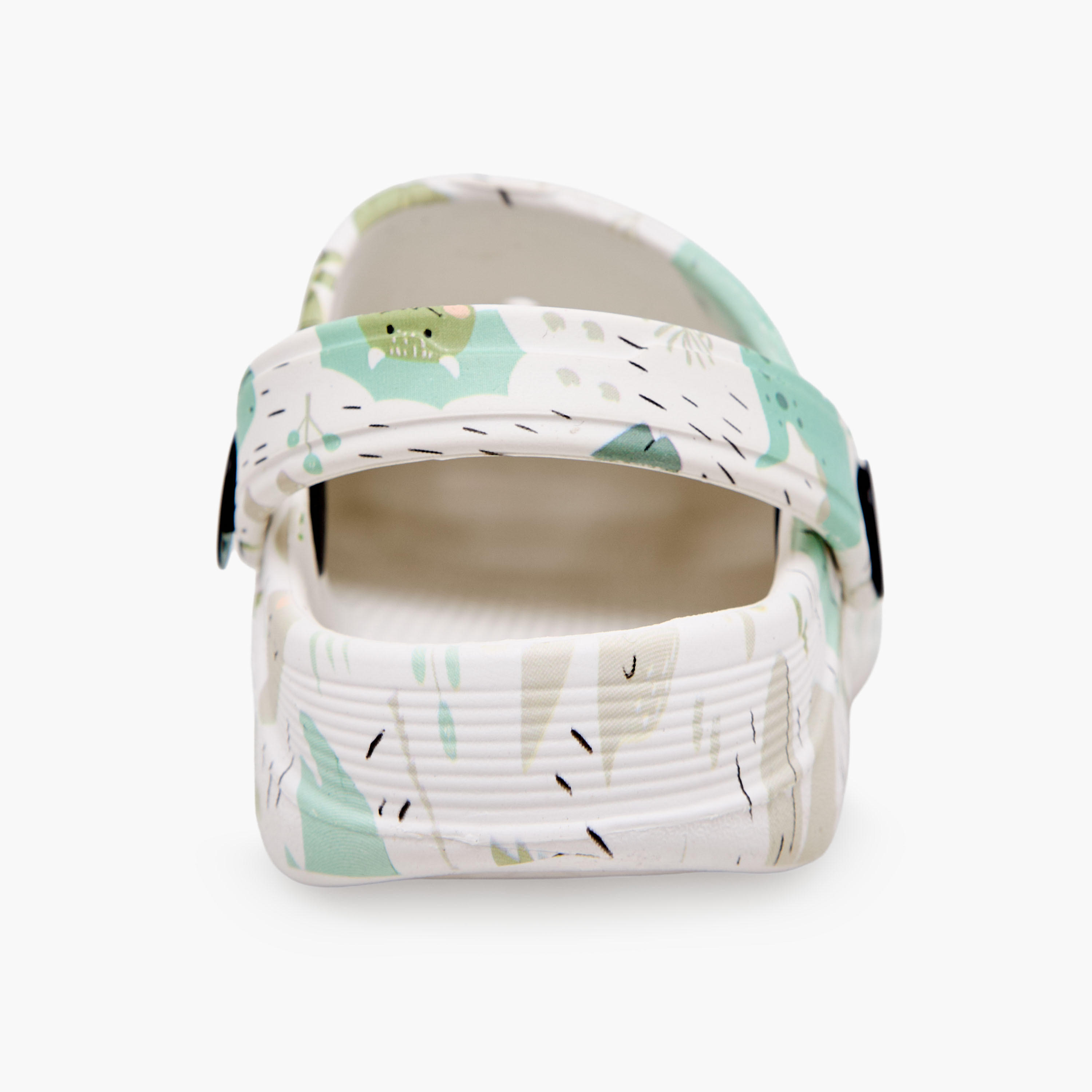 Aqua Boys Dinosaur Print Clogs-boys-shoes-sandals-image-8