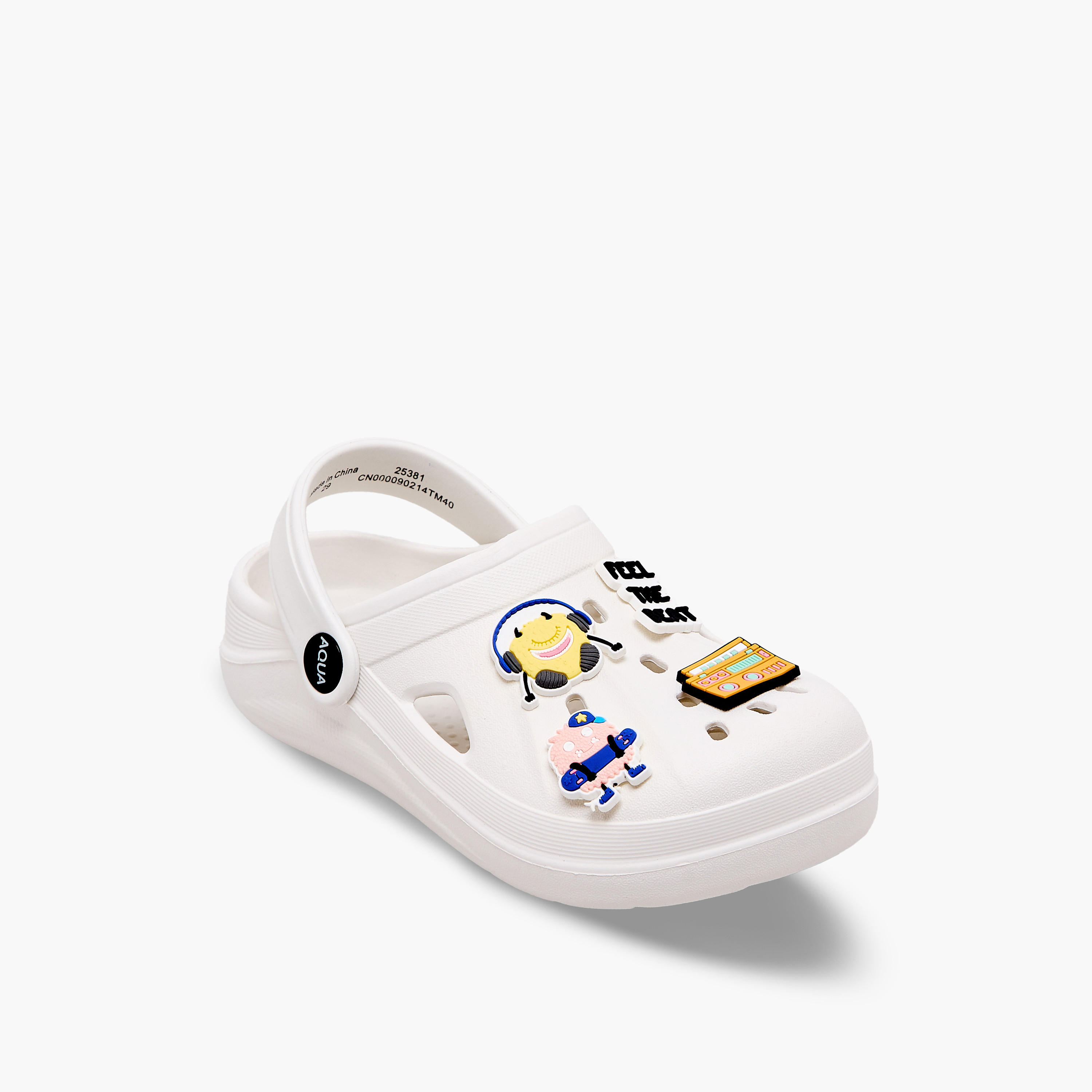 Aqua Kids Music Jibbitz Clogs-girls-shoes-sandals-image-2