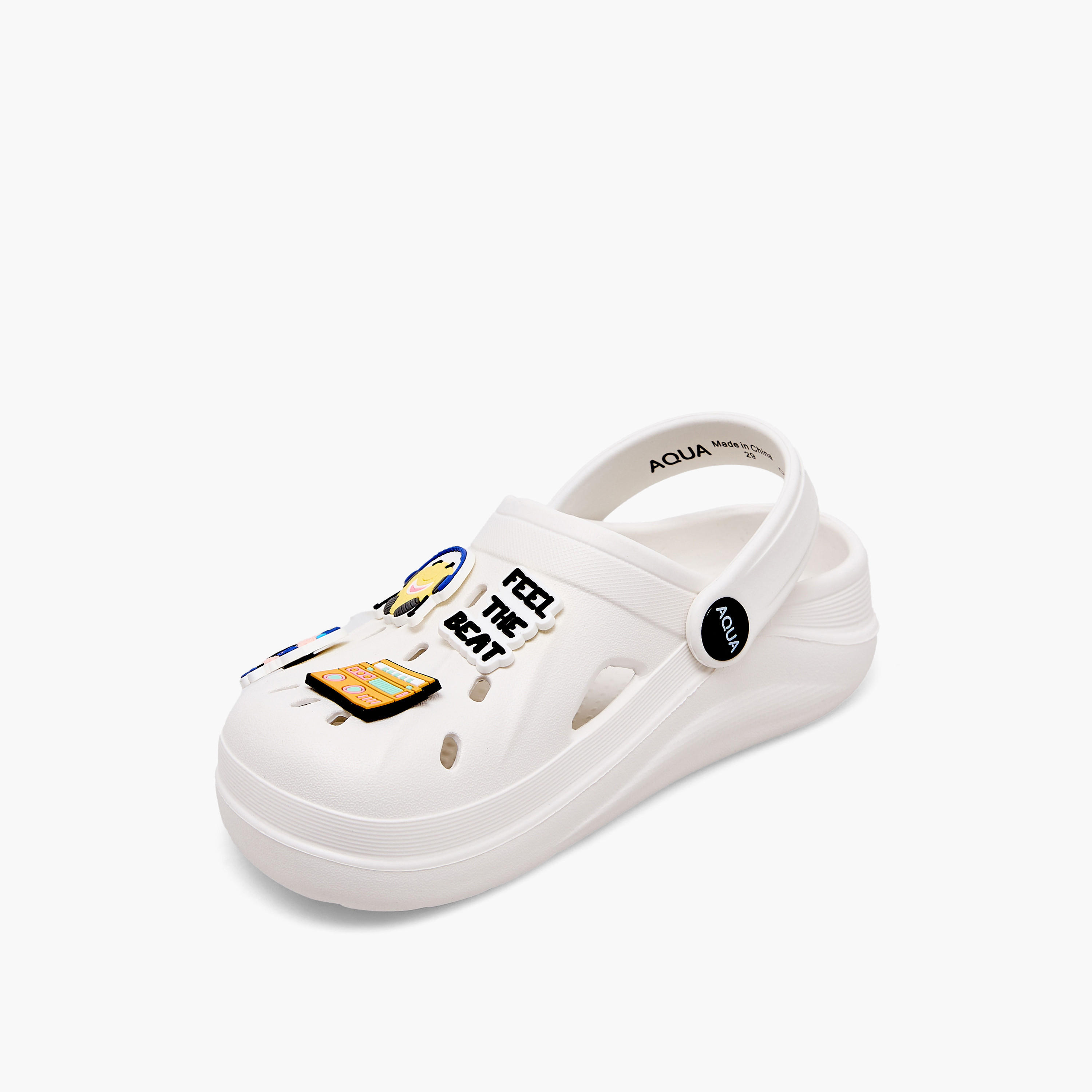 Aqua Kids Music Jibbitz Clogs-girls-shoes-sandals-image-4