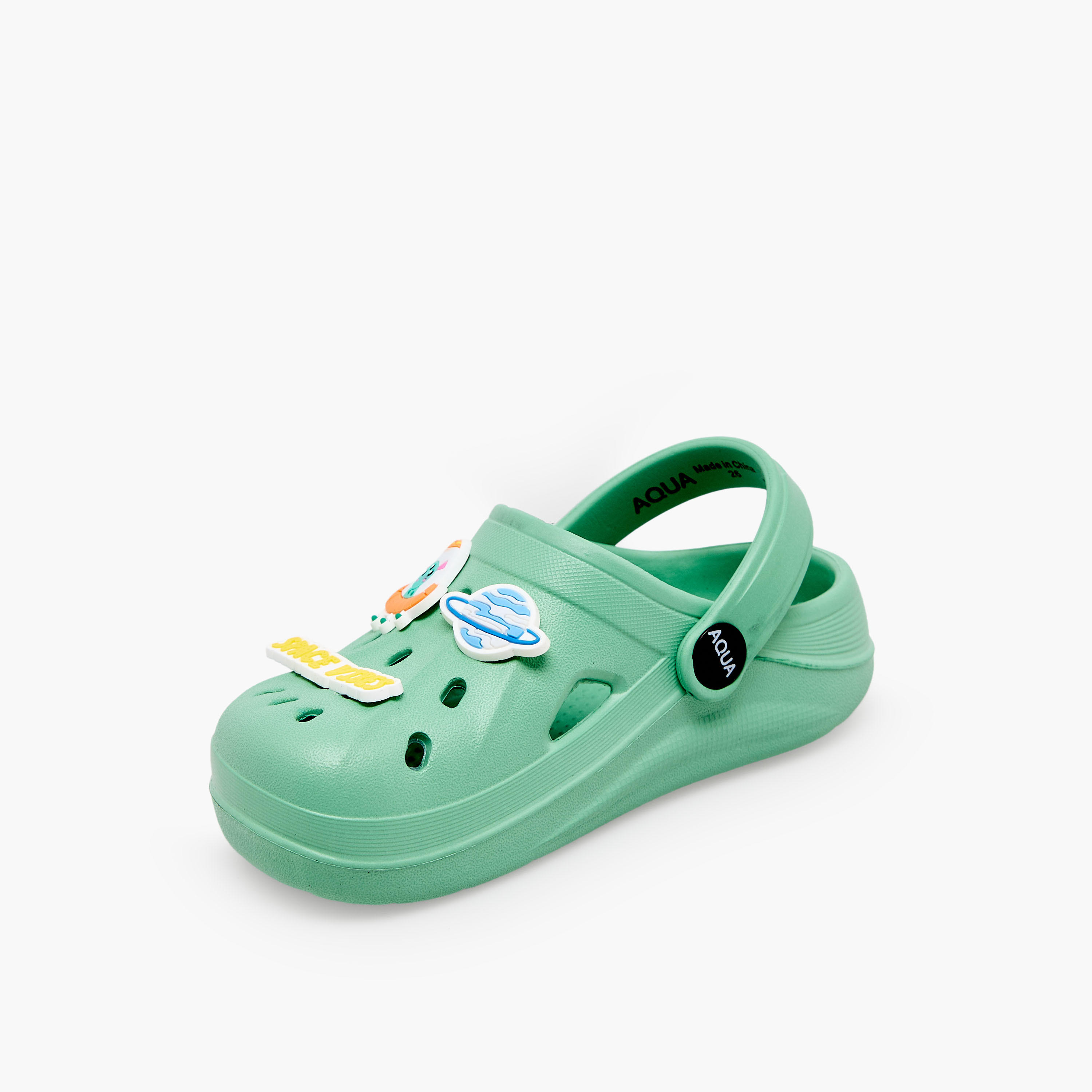 Aqua Boys Space Jibbitz Clogs-boys-shoes-sandals-image-4