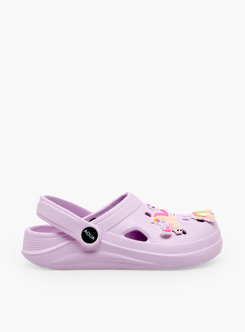 صندل كلوج ببتزيينات يونيكورن للبنات من أكوا-girls-shoes-sandals-image-3