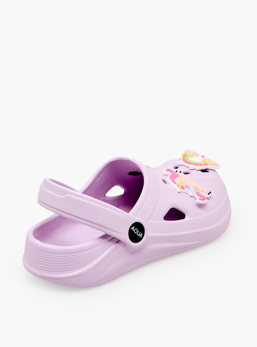 صندل كلوج ببتزيينات يونيكورن للبنات من أكوا-girls-shoes-sandals-image-6
