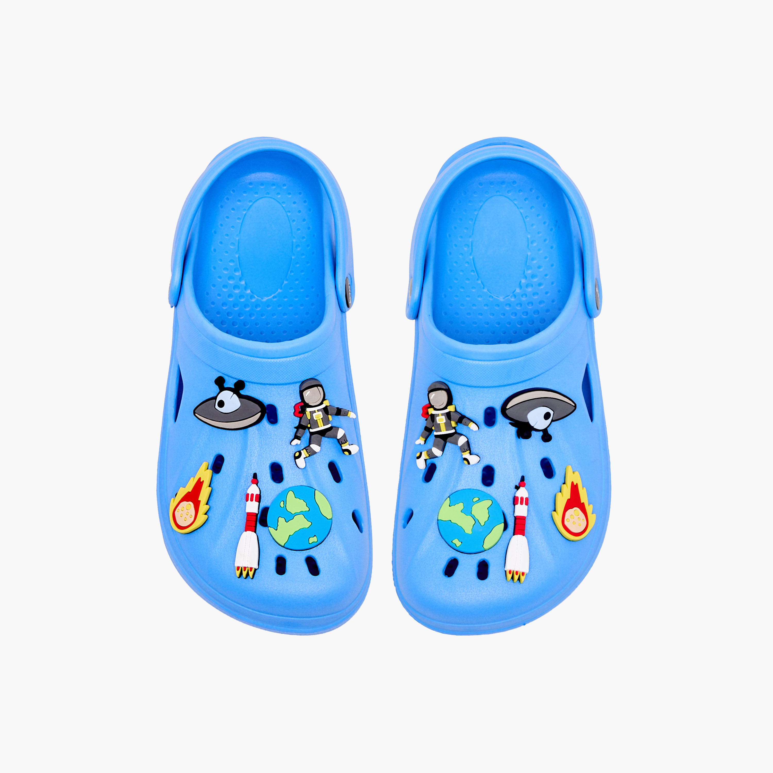 Aqua Boys Space Jibbitz Clogs-boys-shoes-sandals-image-1