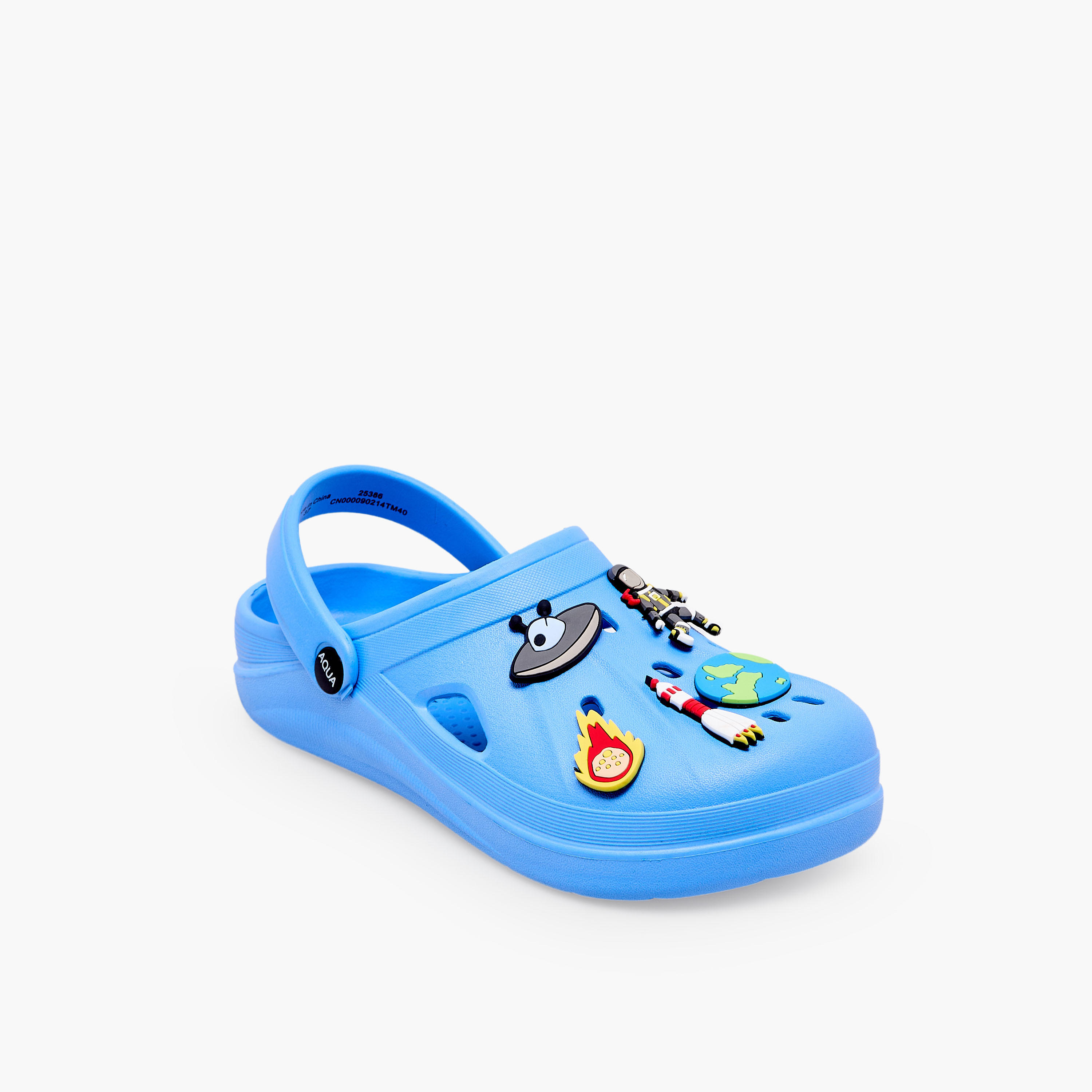 Aqua Boys Space Jibbitz Clogs-boys-shoes-sandals-image-2