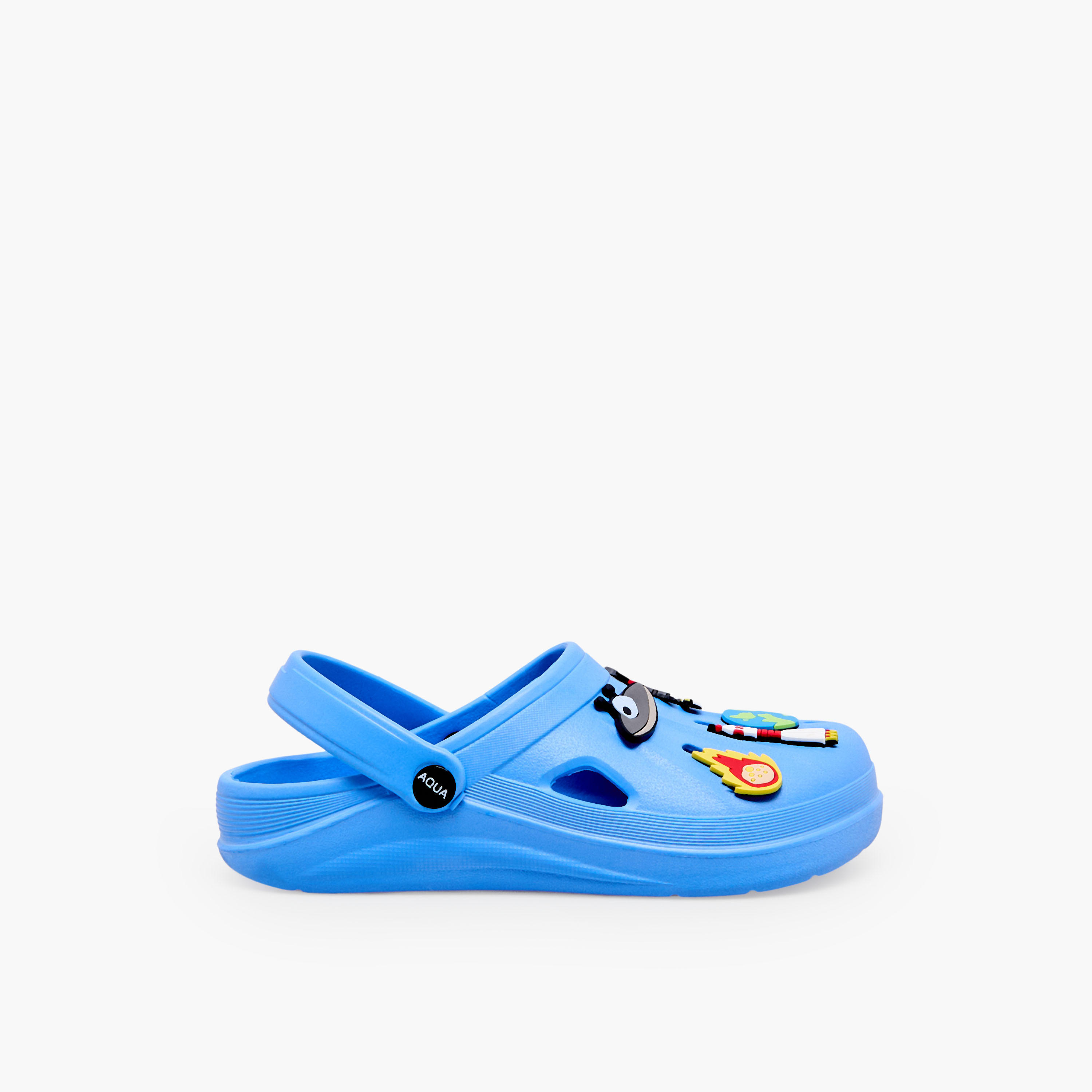 Aqua Boys Space Jibbitz Clogs-boys-shoes-sandals-image-3