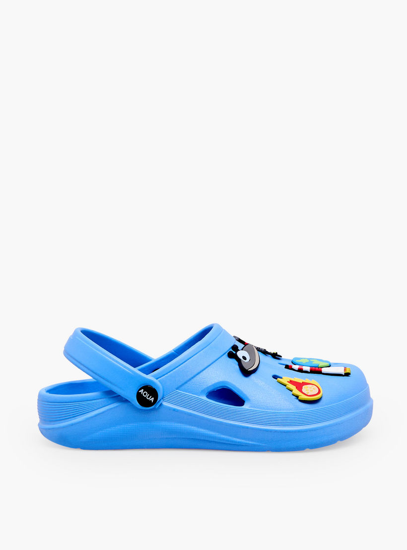 Aqua Boys Space Jibbitz Clogs-boys-shoes-sandals-image-3