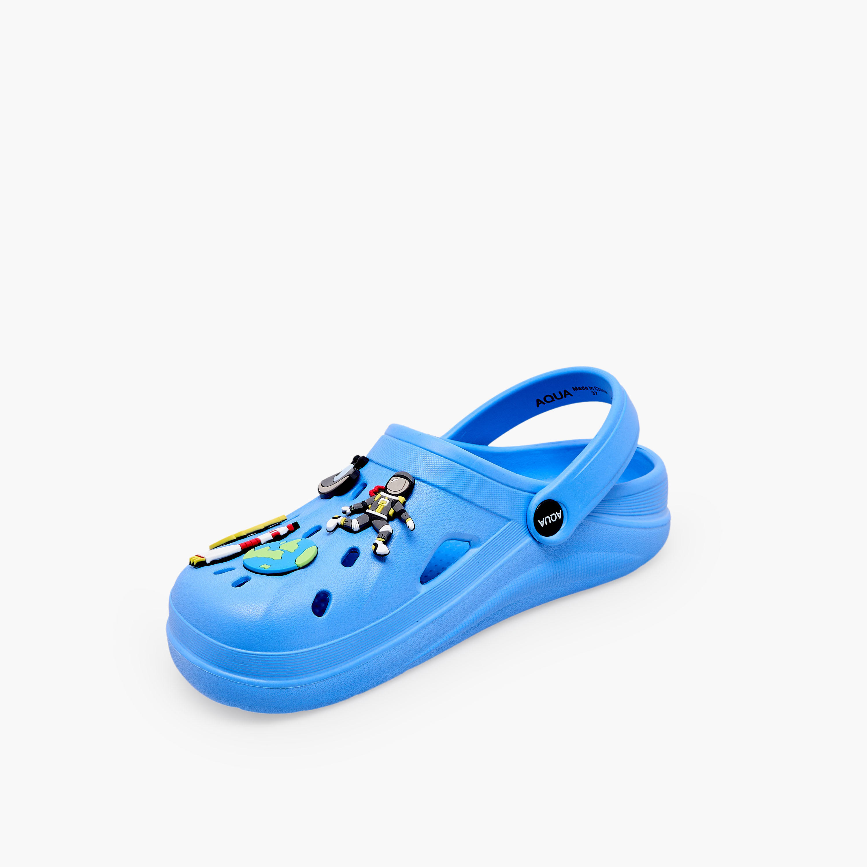Aqua Boys Space Jibbitz Clogs-boys-shoes-sandals-image-4