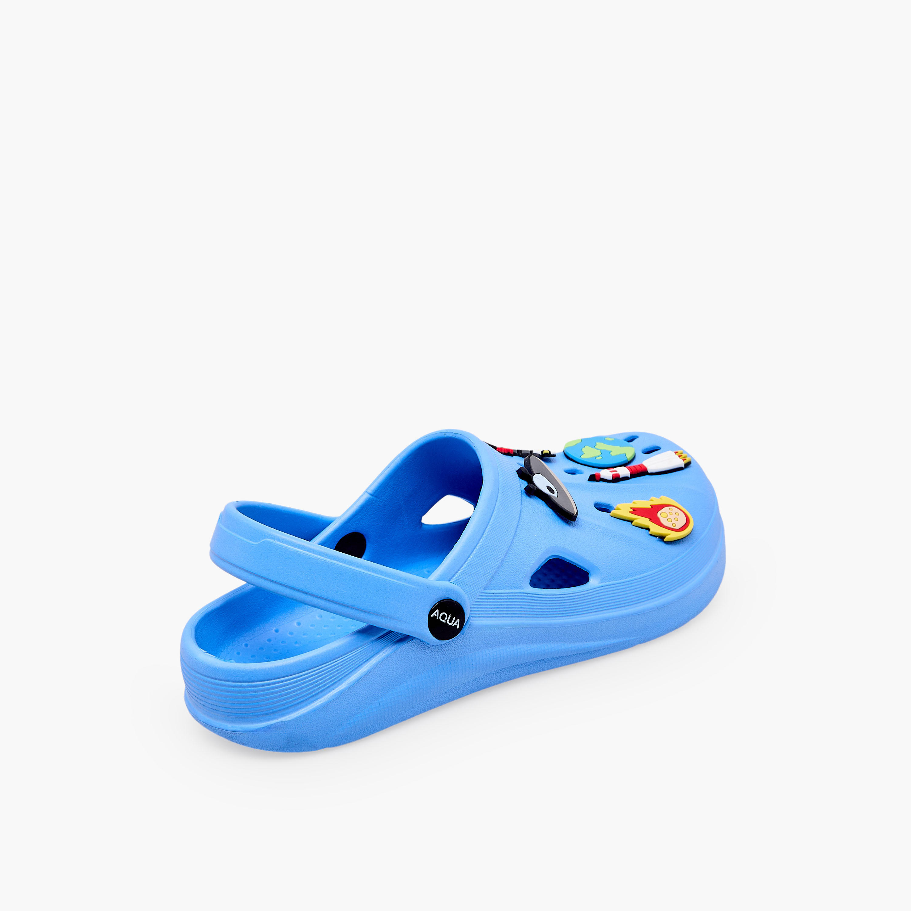 Aqua Boys Space Jibbitz Clogs-boys-shoes-sandals-image-6