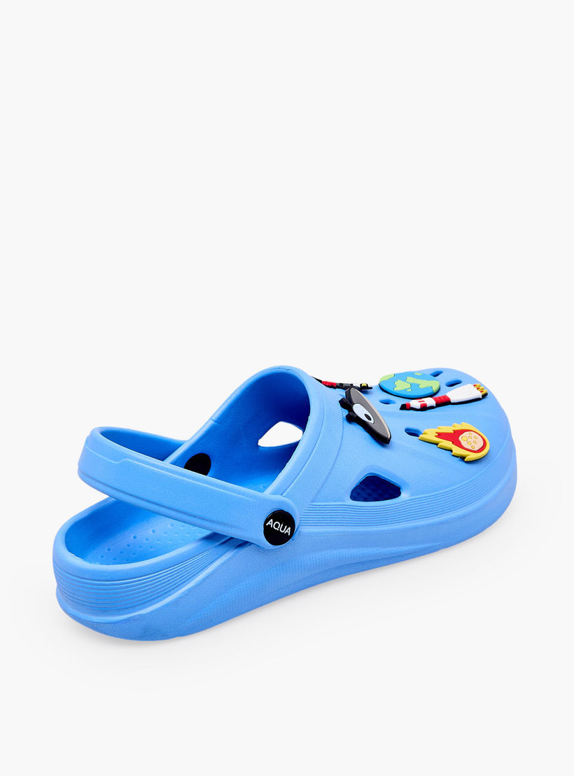 Aqua Boys Space Jibbitz Clogs-boys-shoes-sandals-image-6