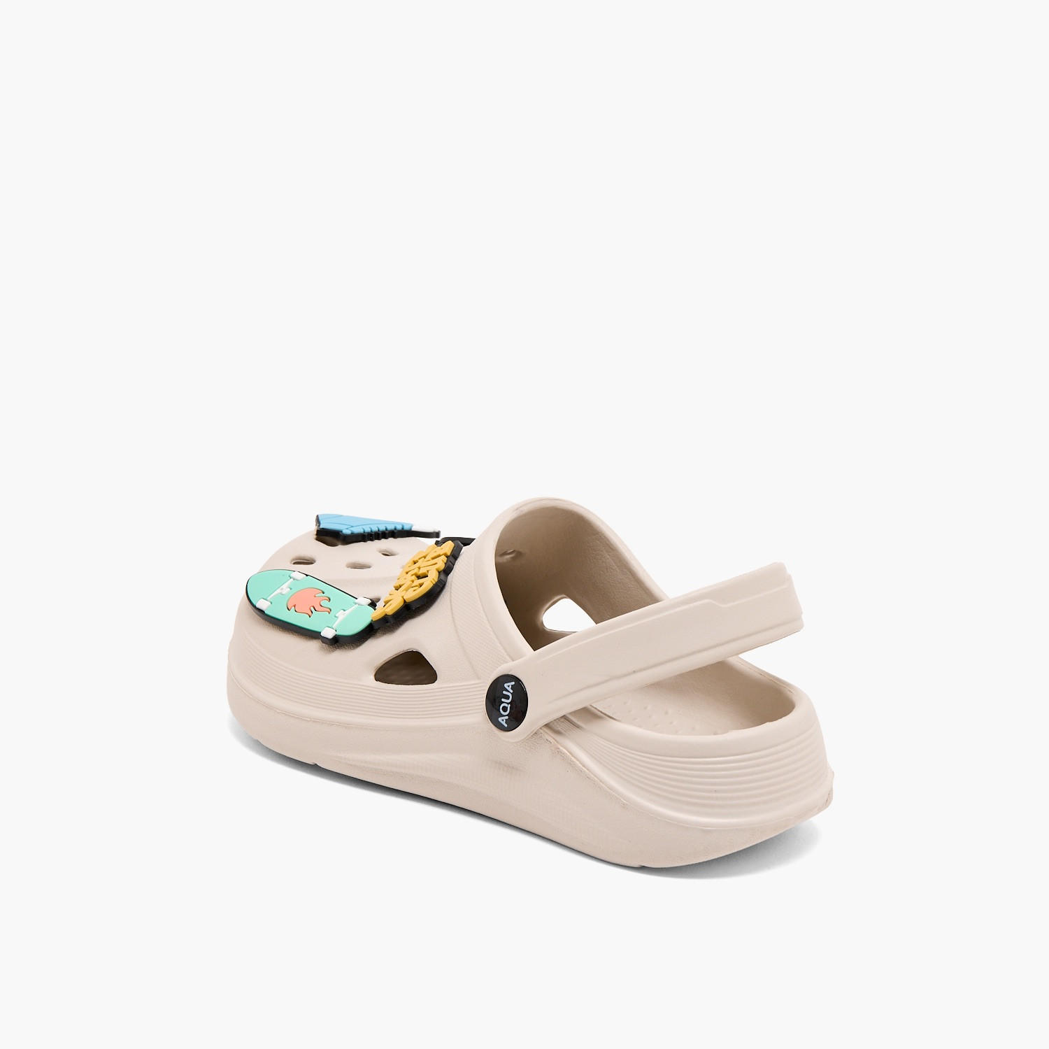 Aqua Boys Skate Jibbitz Clogs-boys-shoes-flipflopsandslides-image-4
