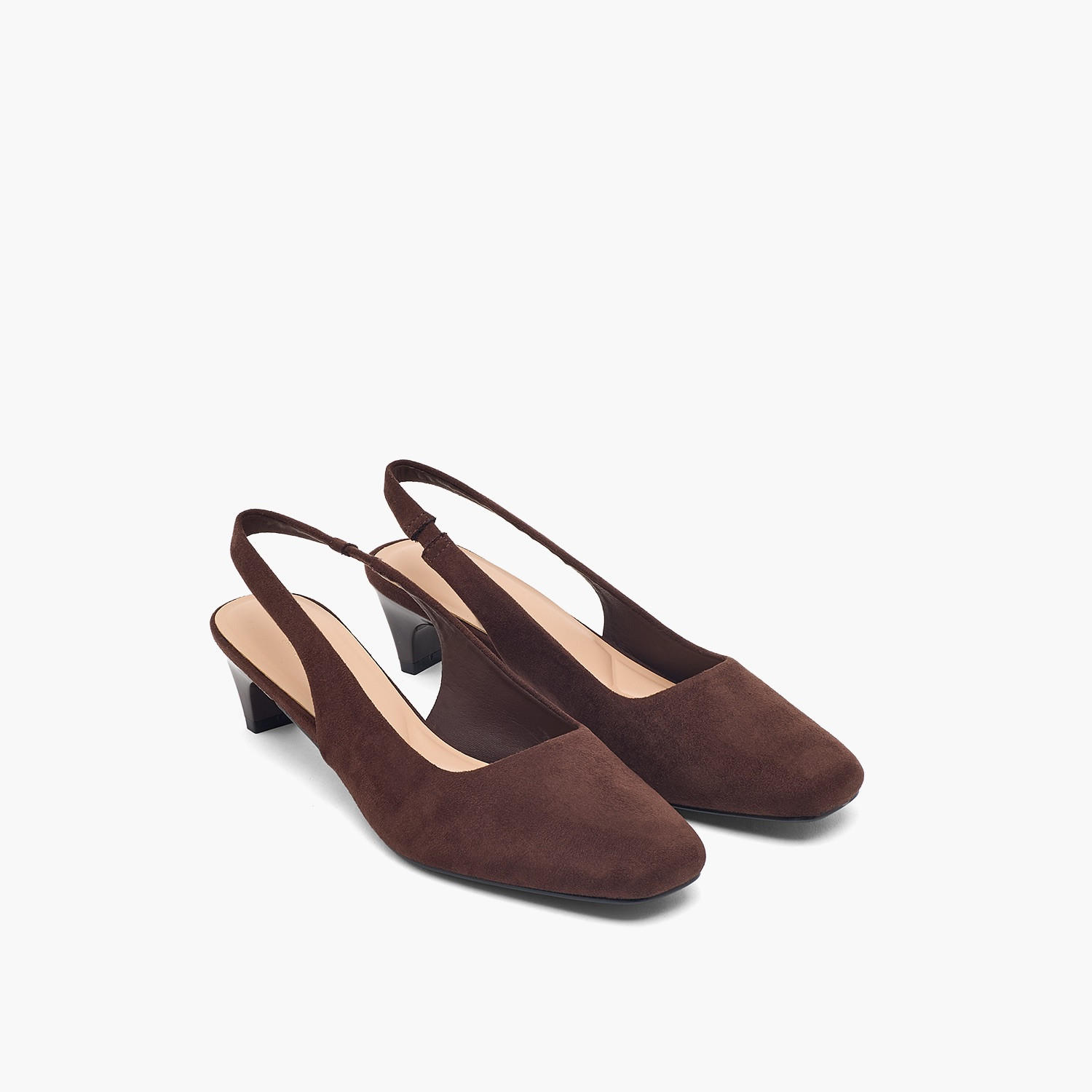 Celeste Women Suede Slingback Kitten Heel Mules-women-shoes-sandals-heeled-image-1