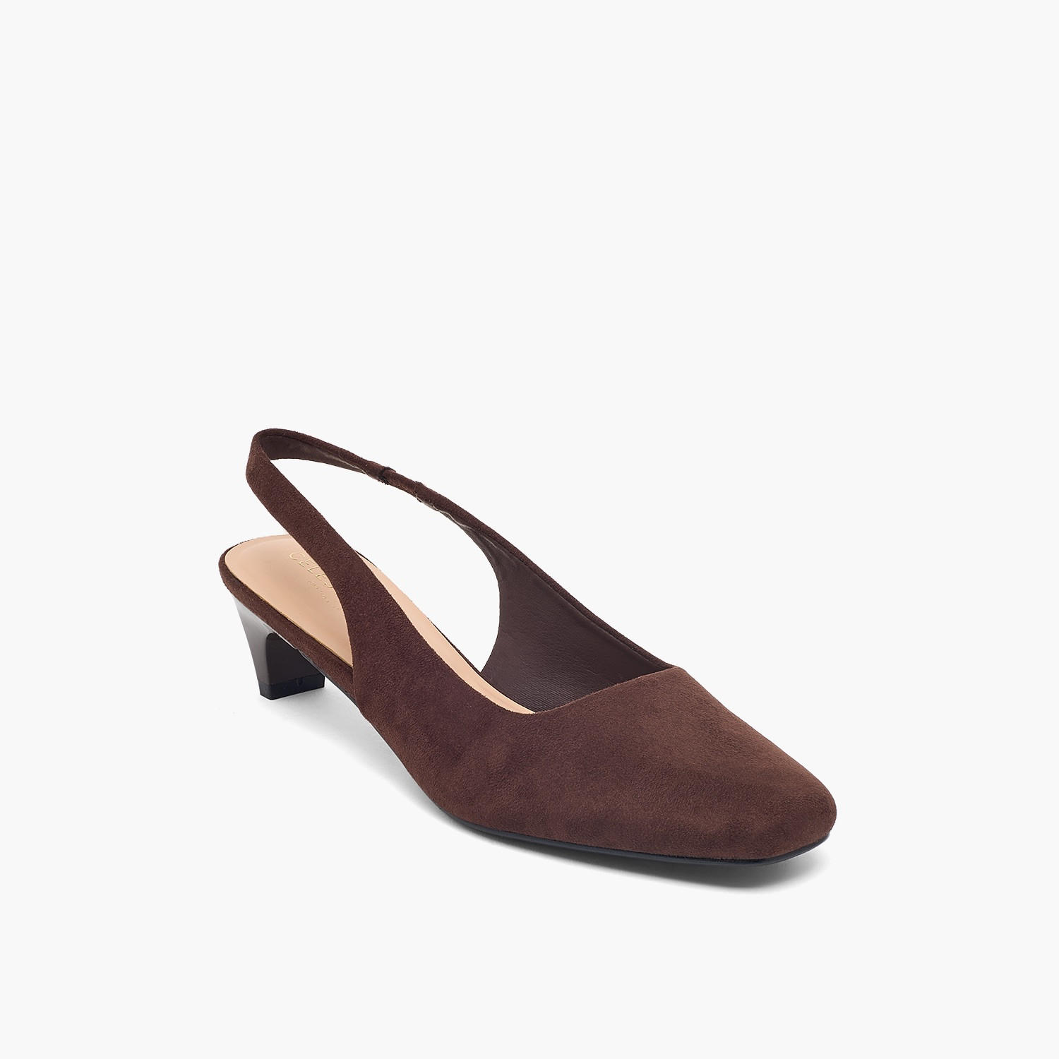 Celeste Women Suede Slingback Kitten Heel Mules-women-shoes-sandals-heeled-image-2