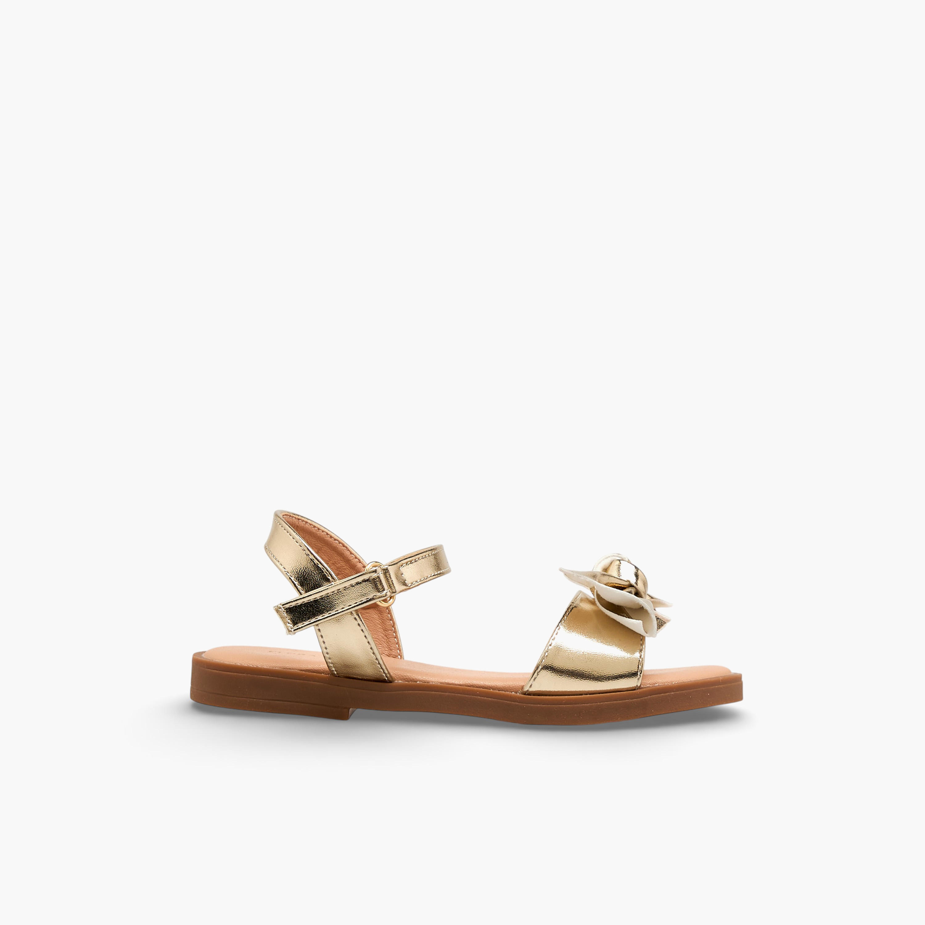 Flora Bella Girls Hook & Loop Sandals-girls-shoes-sandals-image-2