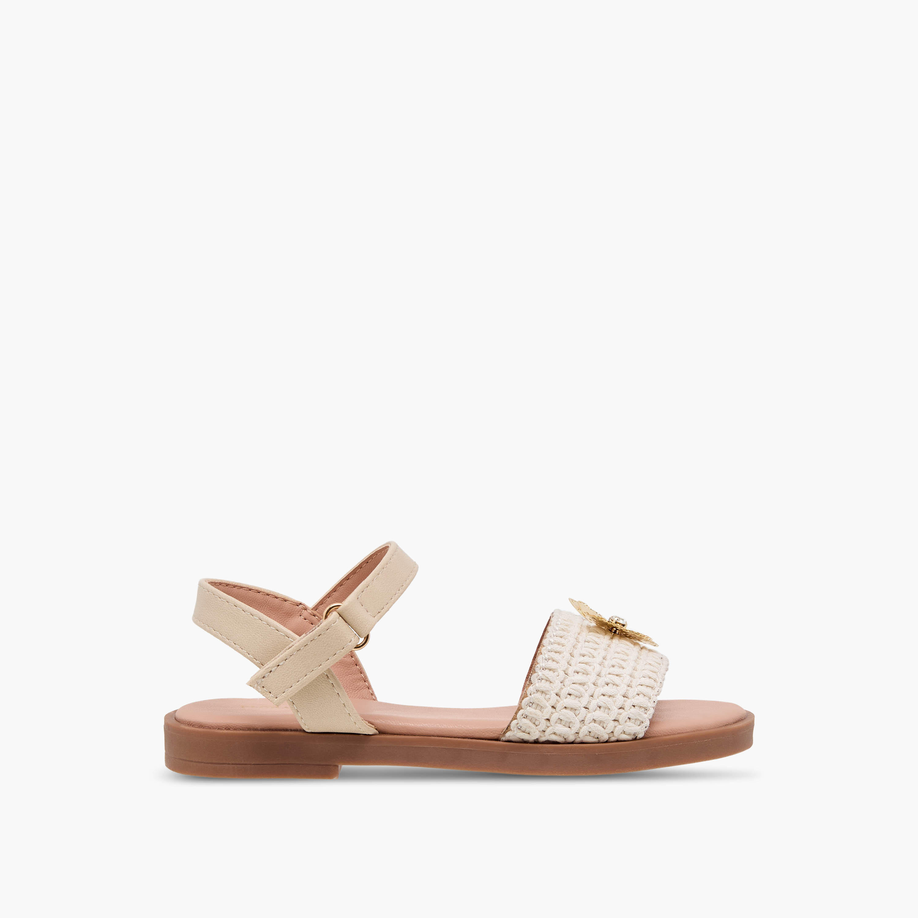 Flora Bella Girls Hook & Loop Sandals-girls-shoes-sandals-image-2