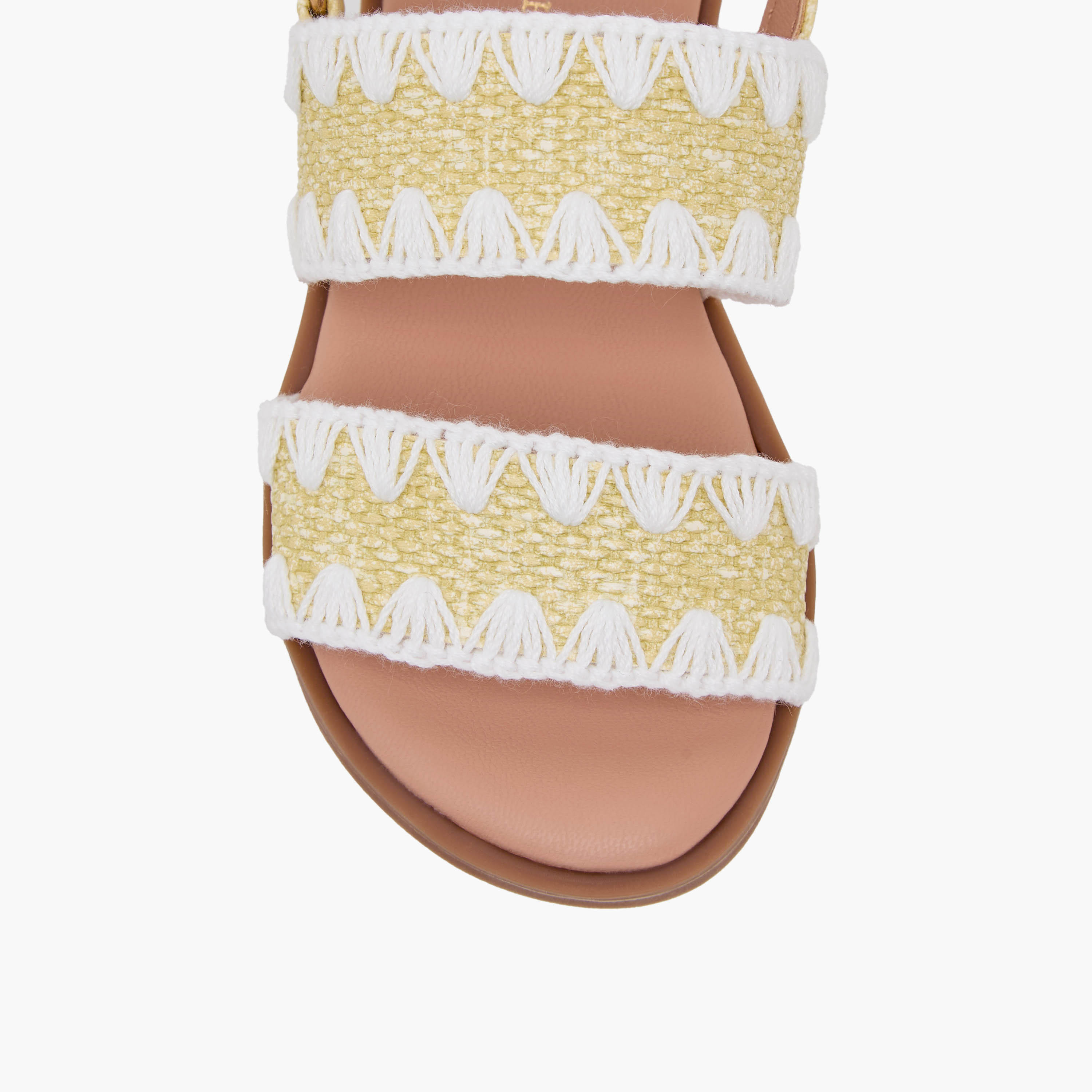 صندل بشريط إغلاق لاصق للبنات من فلورا بيلا-girls-shoes-sandals-image-3