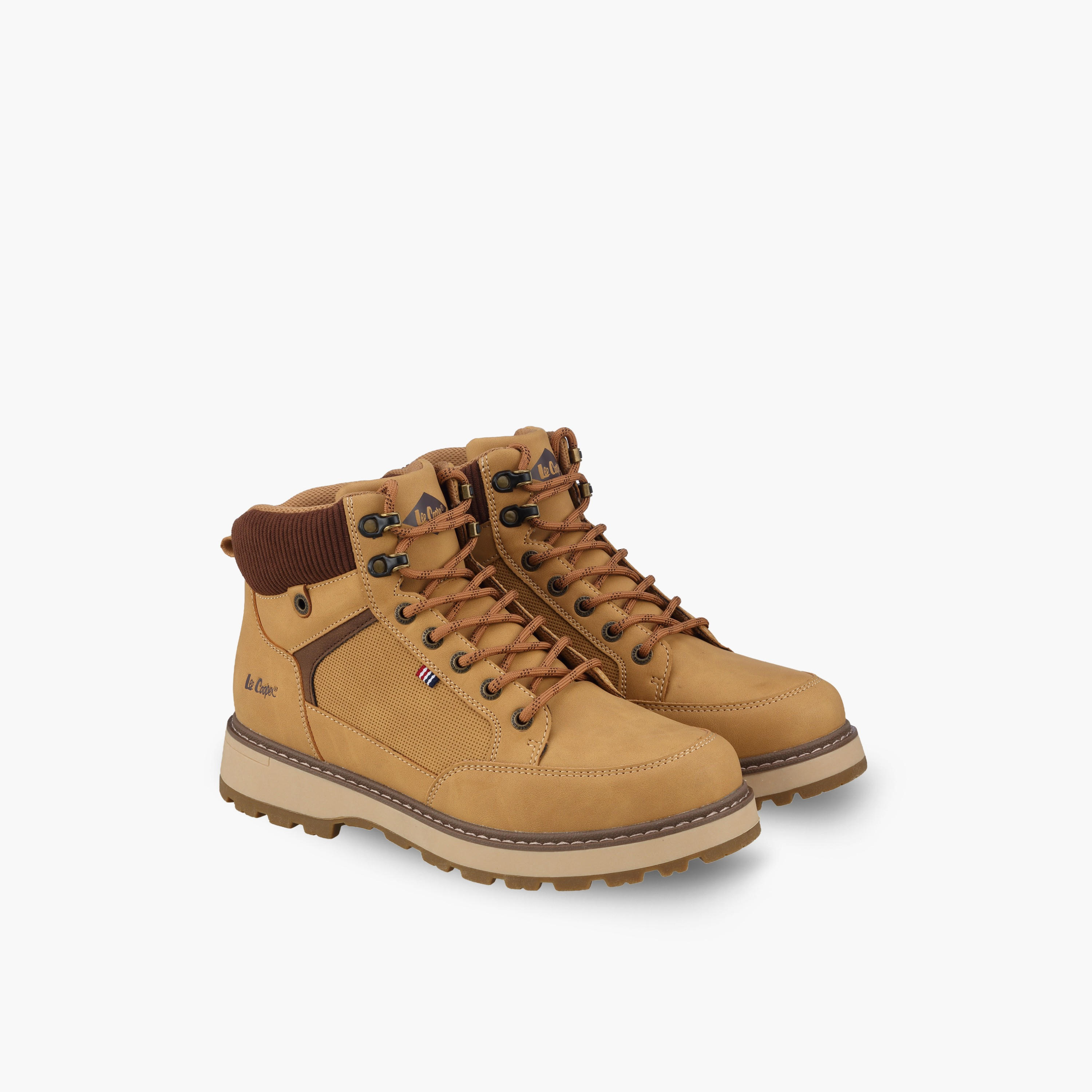 بوت بطول الكاحل ورباط إغلاق للرجال من لي كوبر-men-shoes-boots-image-1