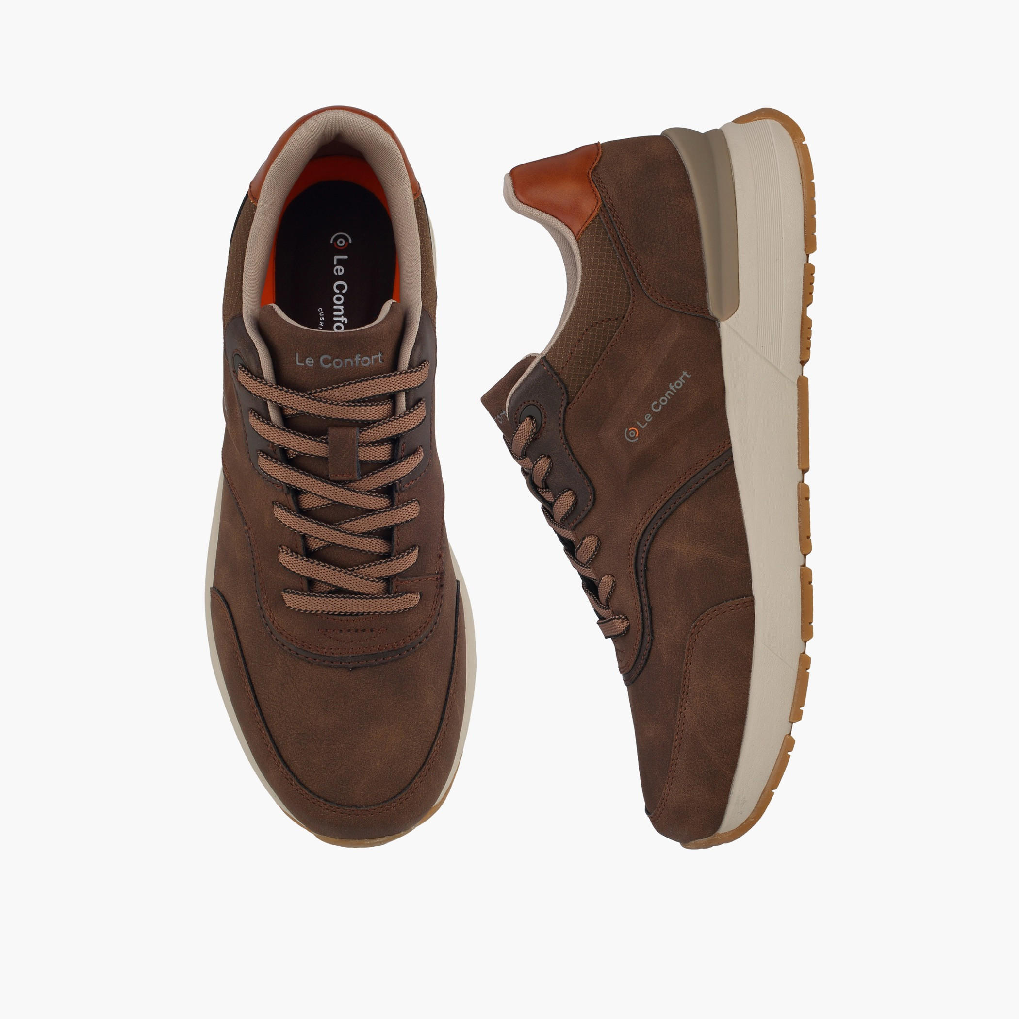 حذاء سنيكرز للكاحل برباط للرجال من لو كونفورت-men-shoes-sneakers-image-1