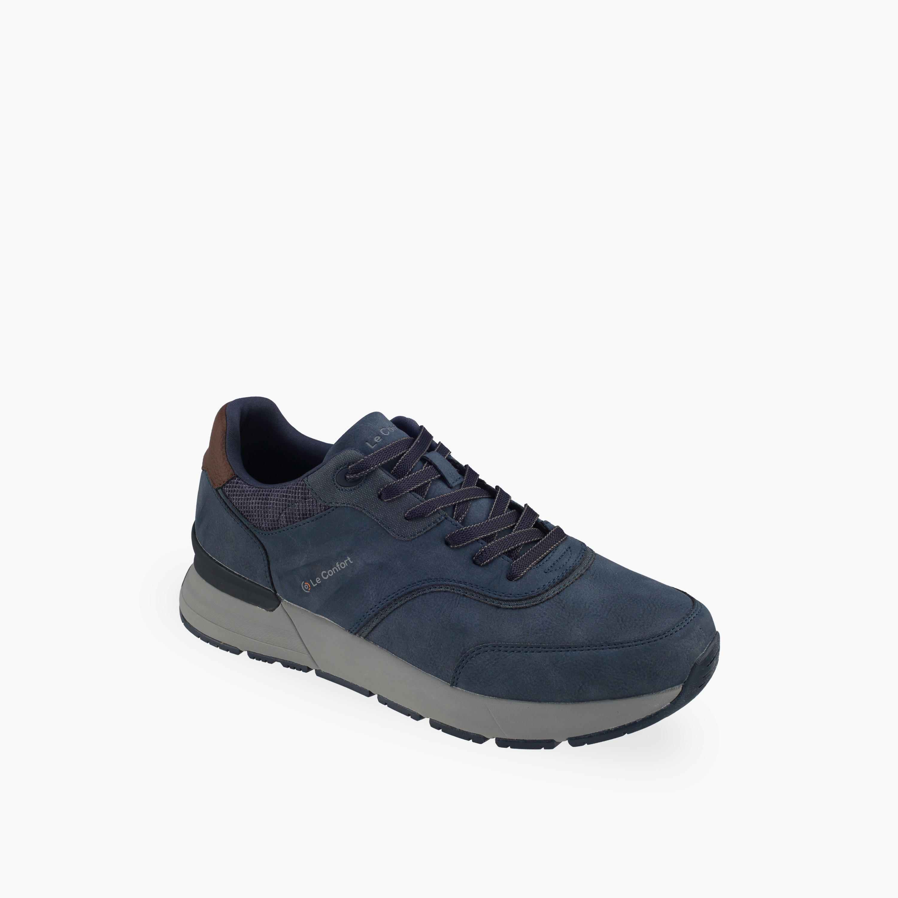 حذاء سنيكرز بطول الكاحل ورباط إغلاق للرجال من لو كونفورت-men-shoes-sneakers-image-2