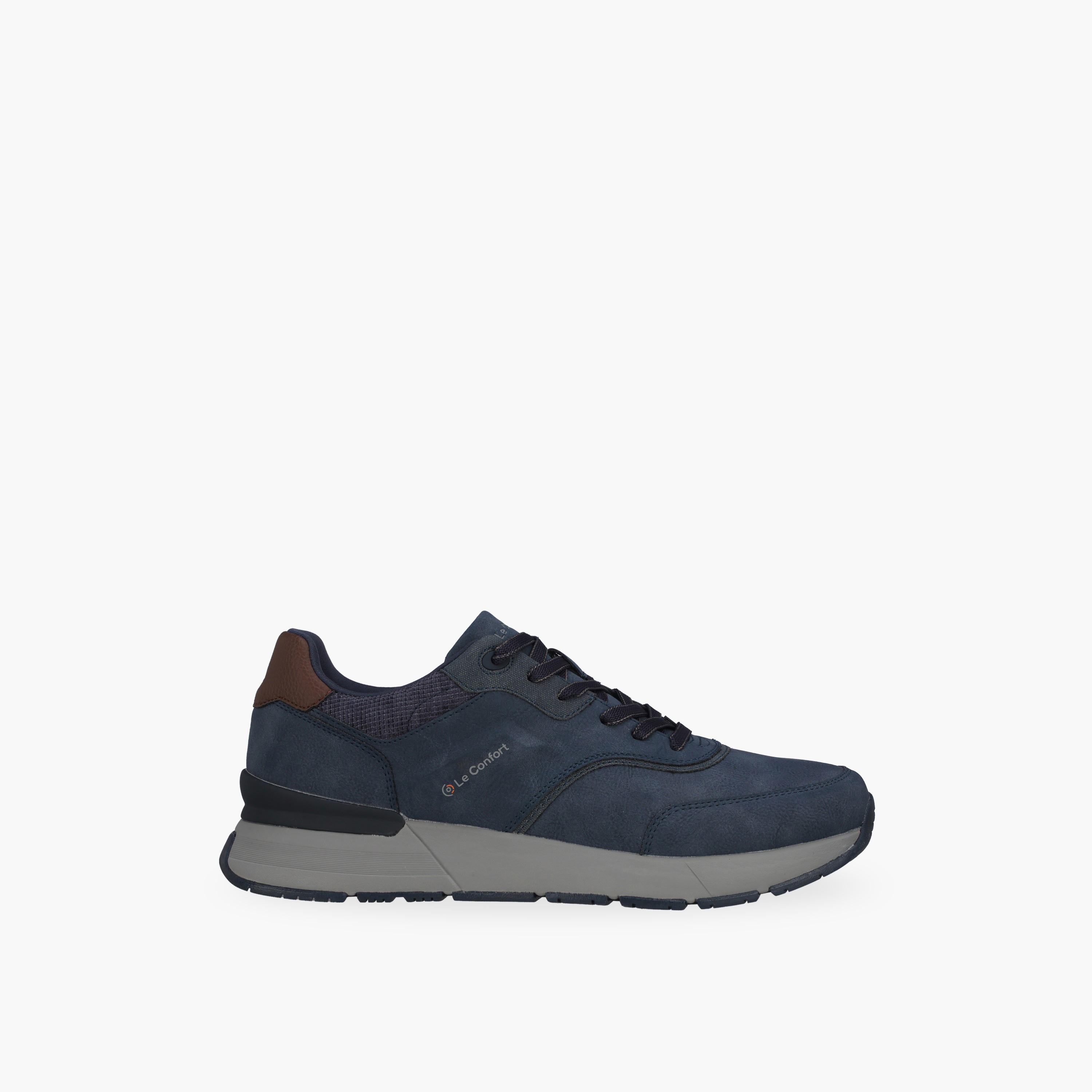 حذاء سنيكرز بطول الكاحل ورباط إغلاق للرجال من لو كونفورت-men-shoes-sneakers-image-3