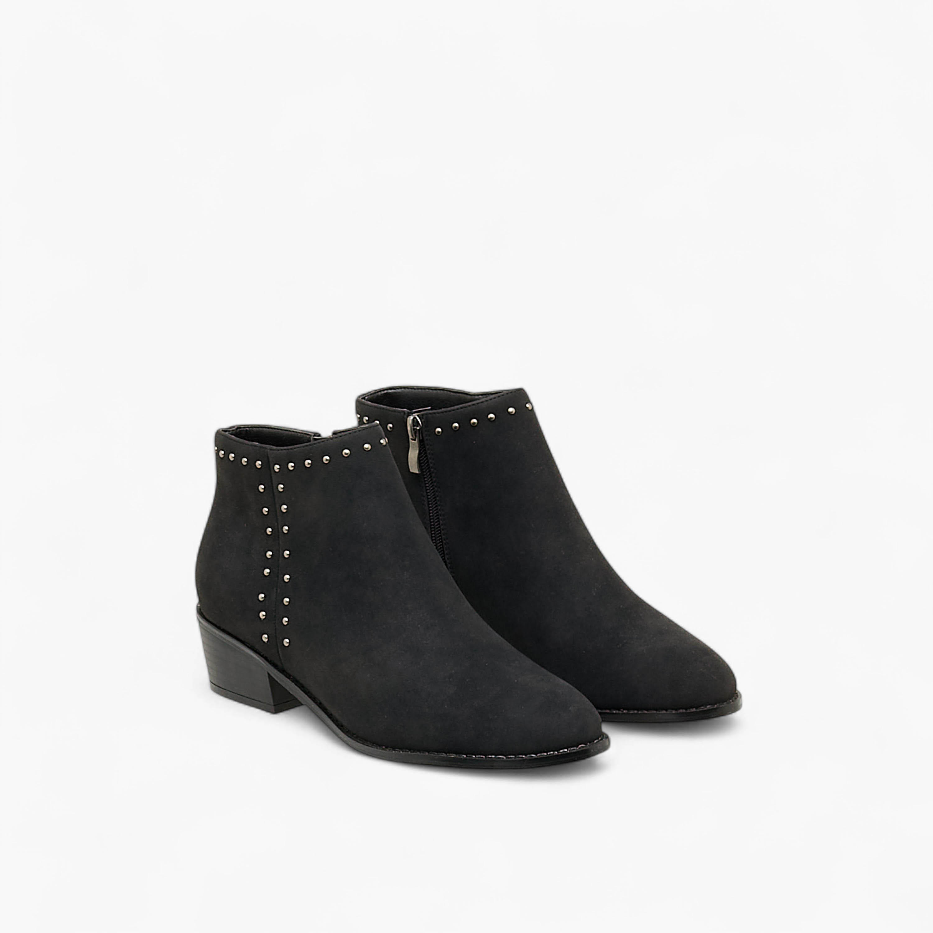 Flora Bella Women's Block Heel Ankle Boots-women-shoes-boots-image-1