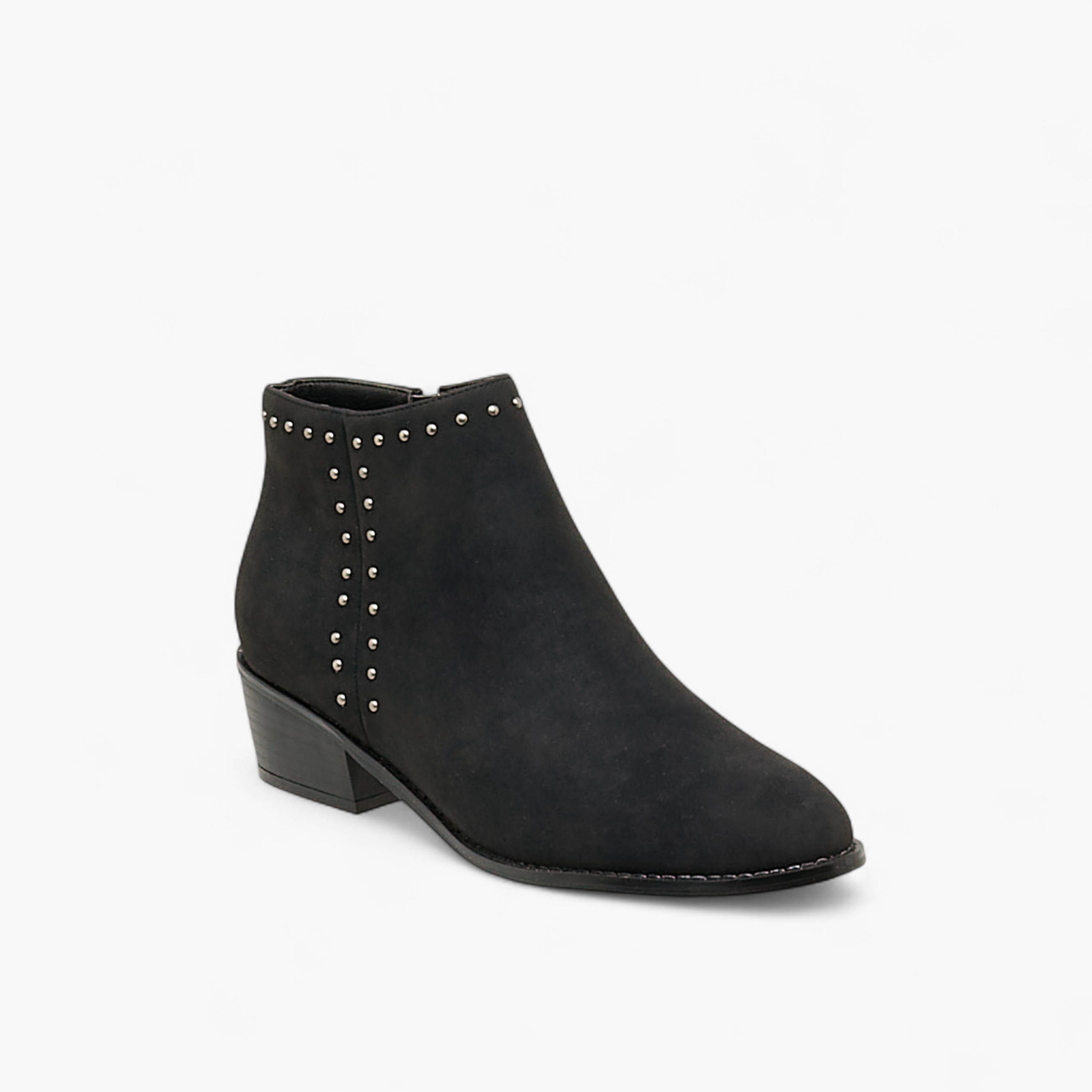 Flora Bella Women's Block Heel Ankle Boots-women-shoes-boots-image-2
