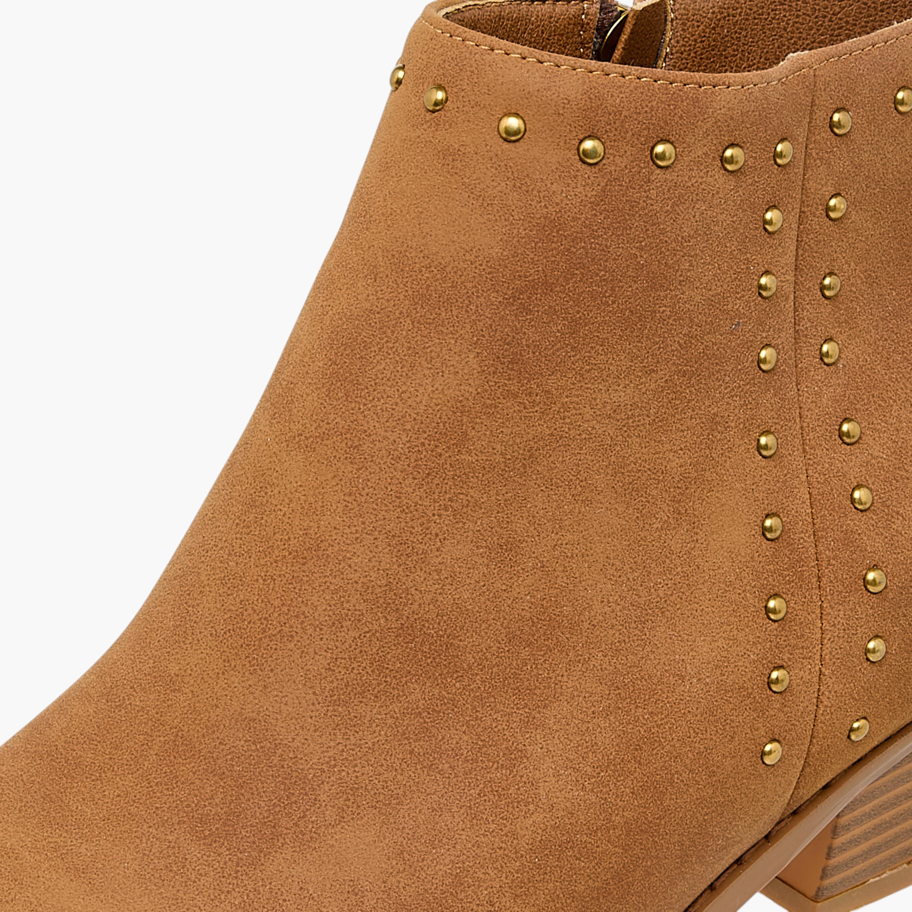 Flora Bella Women's Block Heel Ankle Boots-women-shoes-boots-image-4