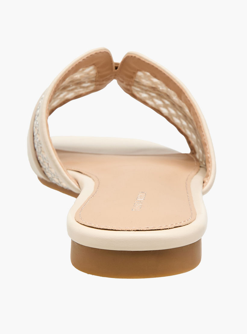 صندل بتفاصيل شبك للنساء من فلورا بيلا-women-shoes-flats-sandals-image-5
