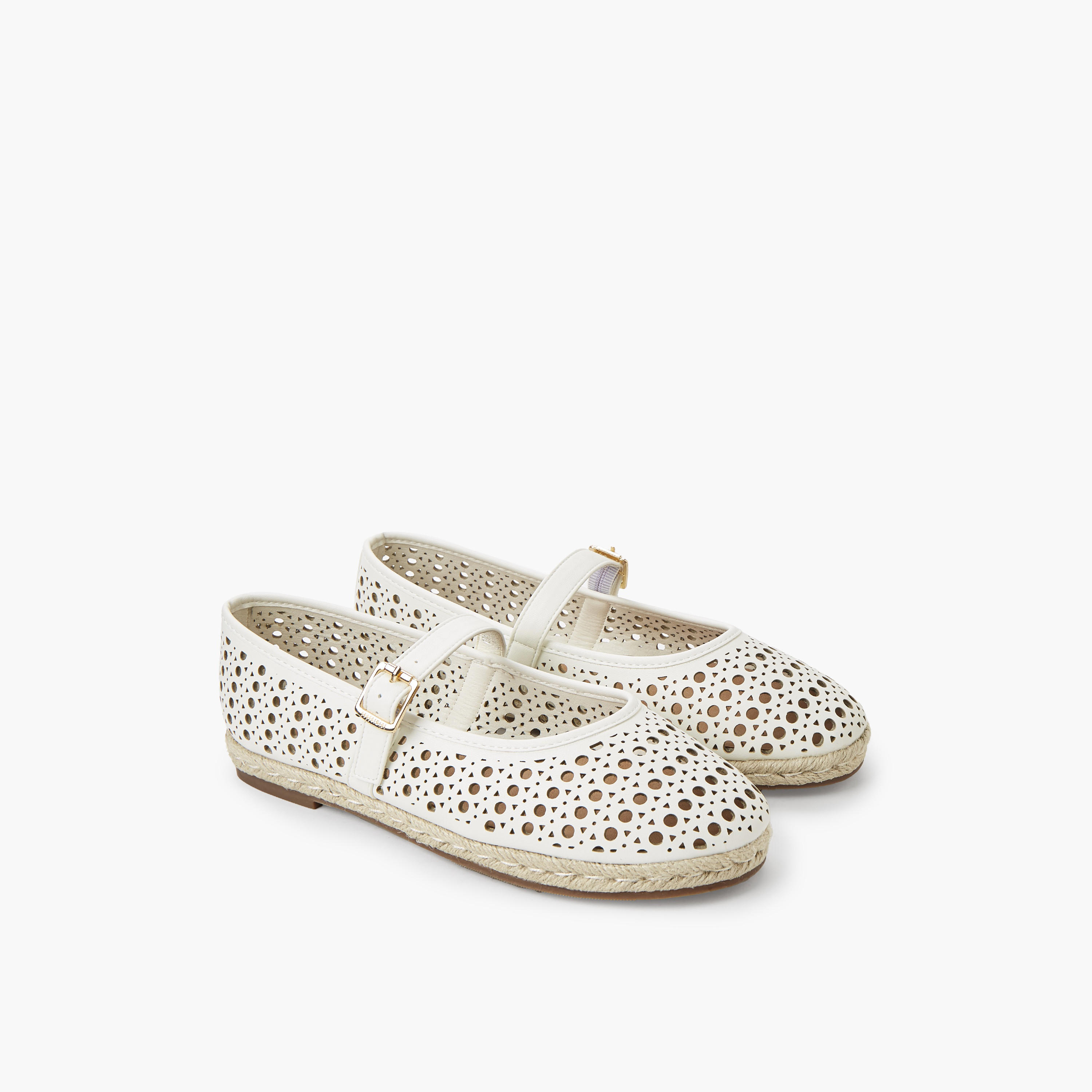 حذاء ماري جين إسبادريل بتفاصيل مثقبة للنساء من بيبرمنت-women-shoes-flats-espadrilles-image-1