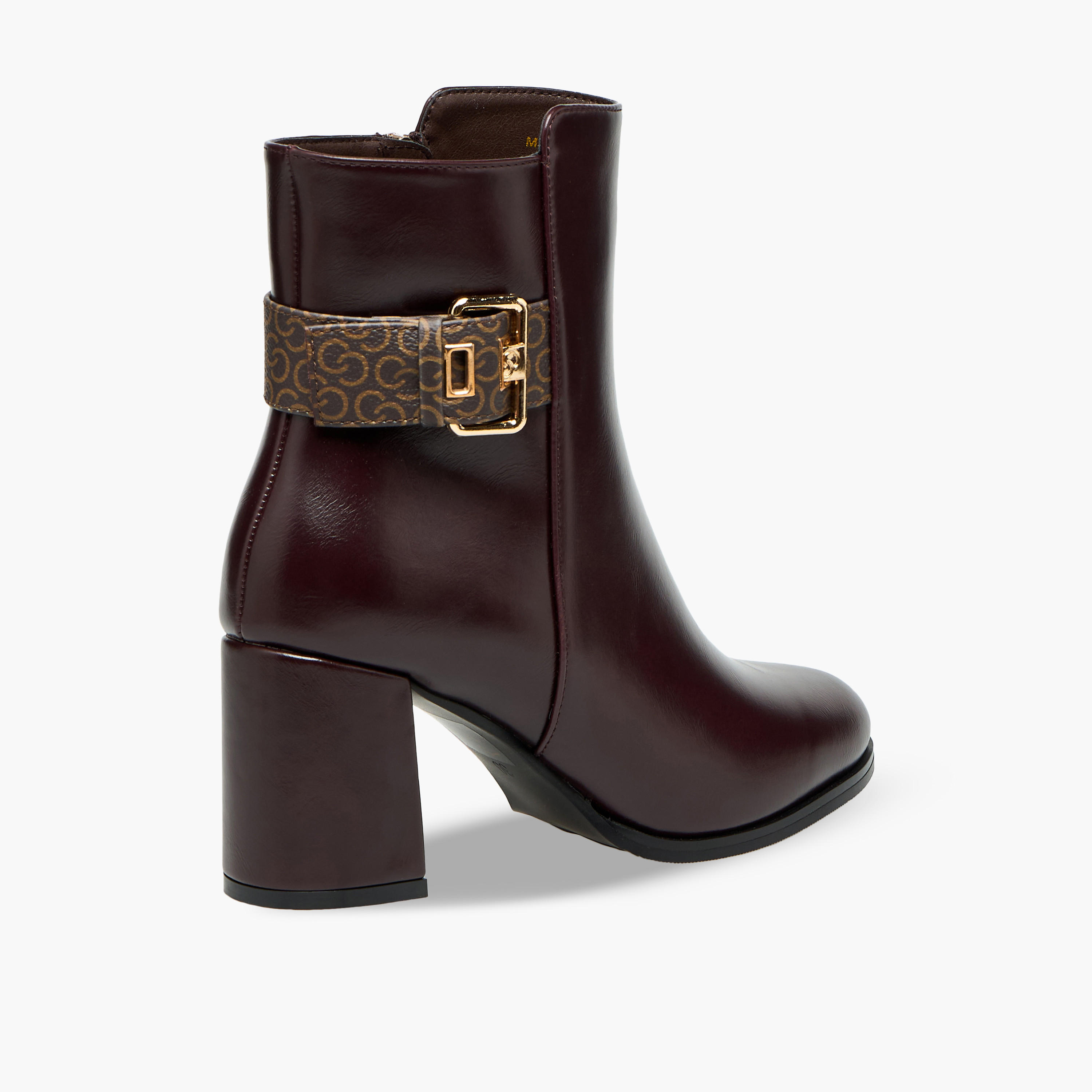 Celeste Women Buckled Block Heel Boots-women-shoes-boots-image-6