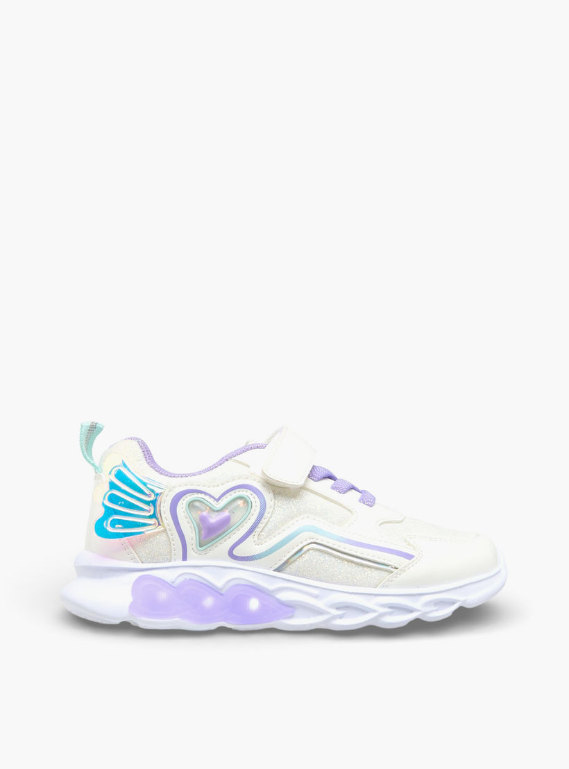 حذاء سنيكرز مضئ بطول الكاحل للبنات من فلورا بيلا-girls-shoes-sneakers-image-6