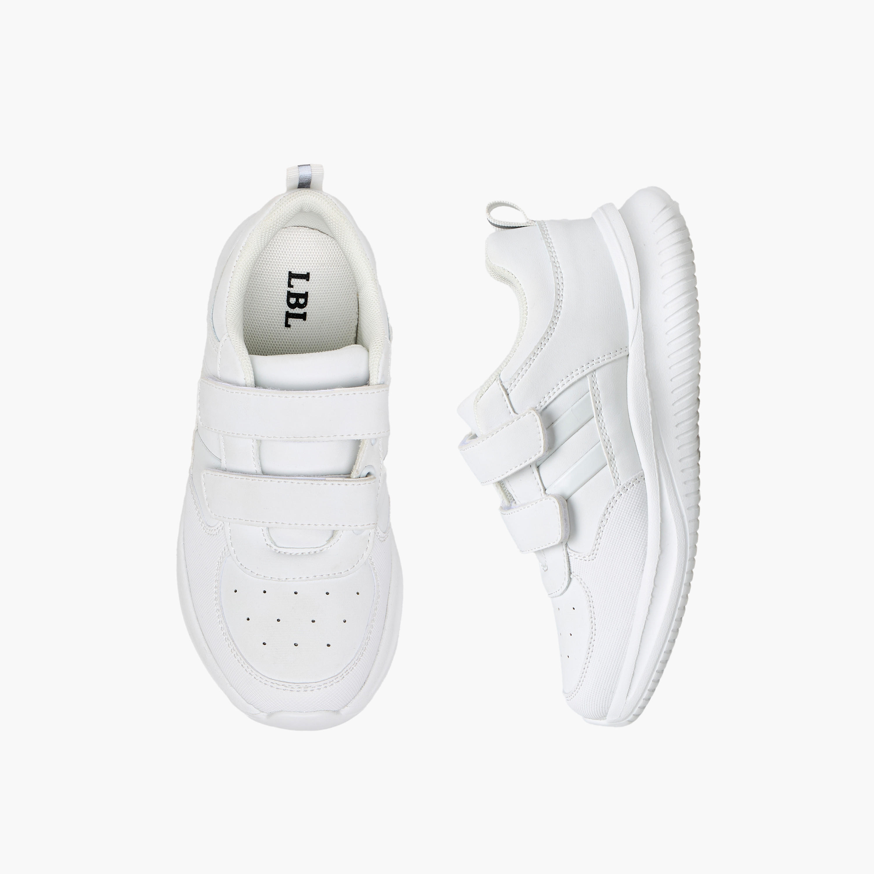 حذاء مدرسي بشريط إغلاق لاصق للأطفال من إل بي إل من شو إكسبرس-girls-shoes-sneakers-image-1