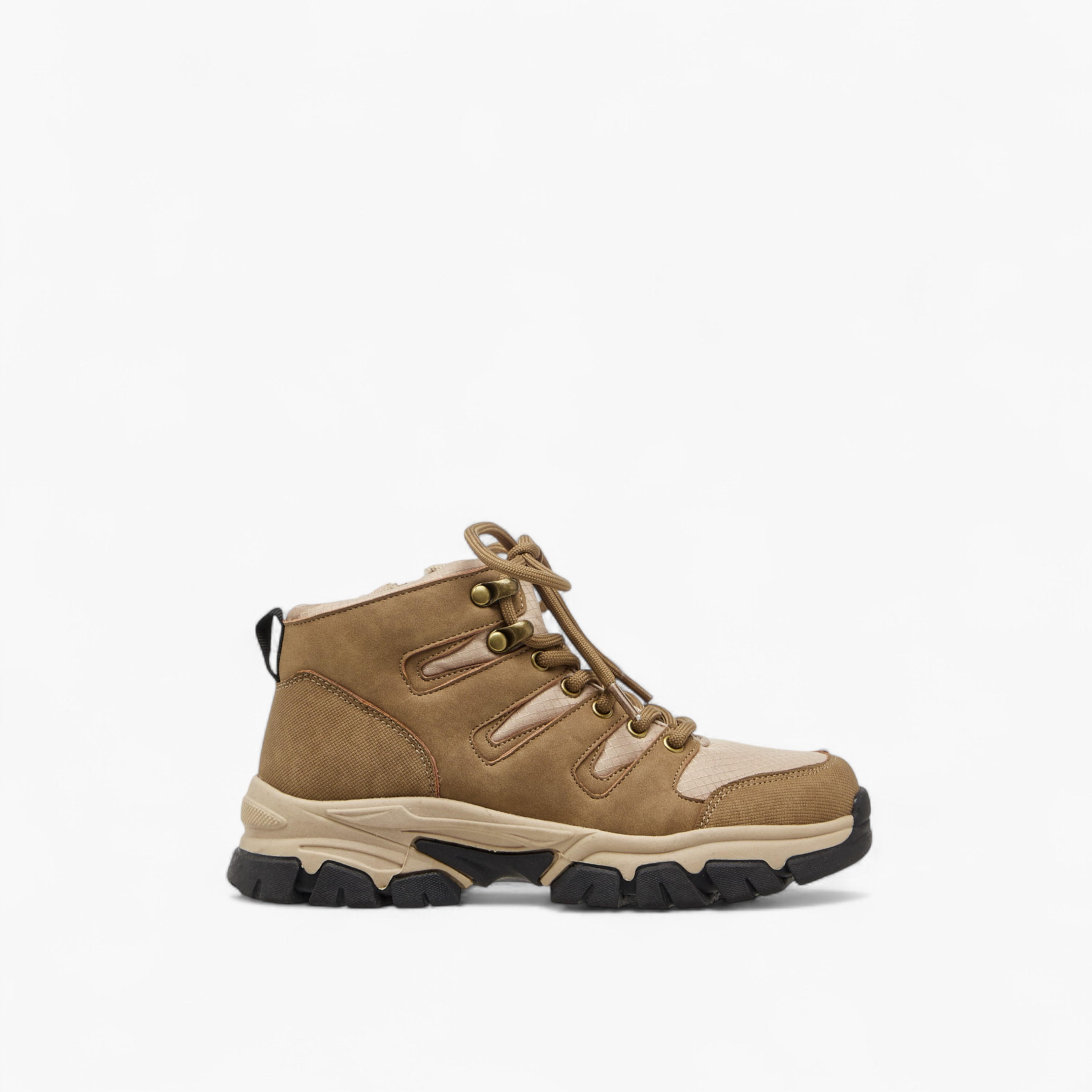 LBL by Shoexpress Colourblock Boots with Zip Closure-boys-shoes-boots-image-3